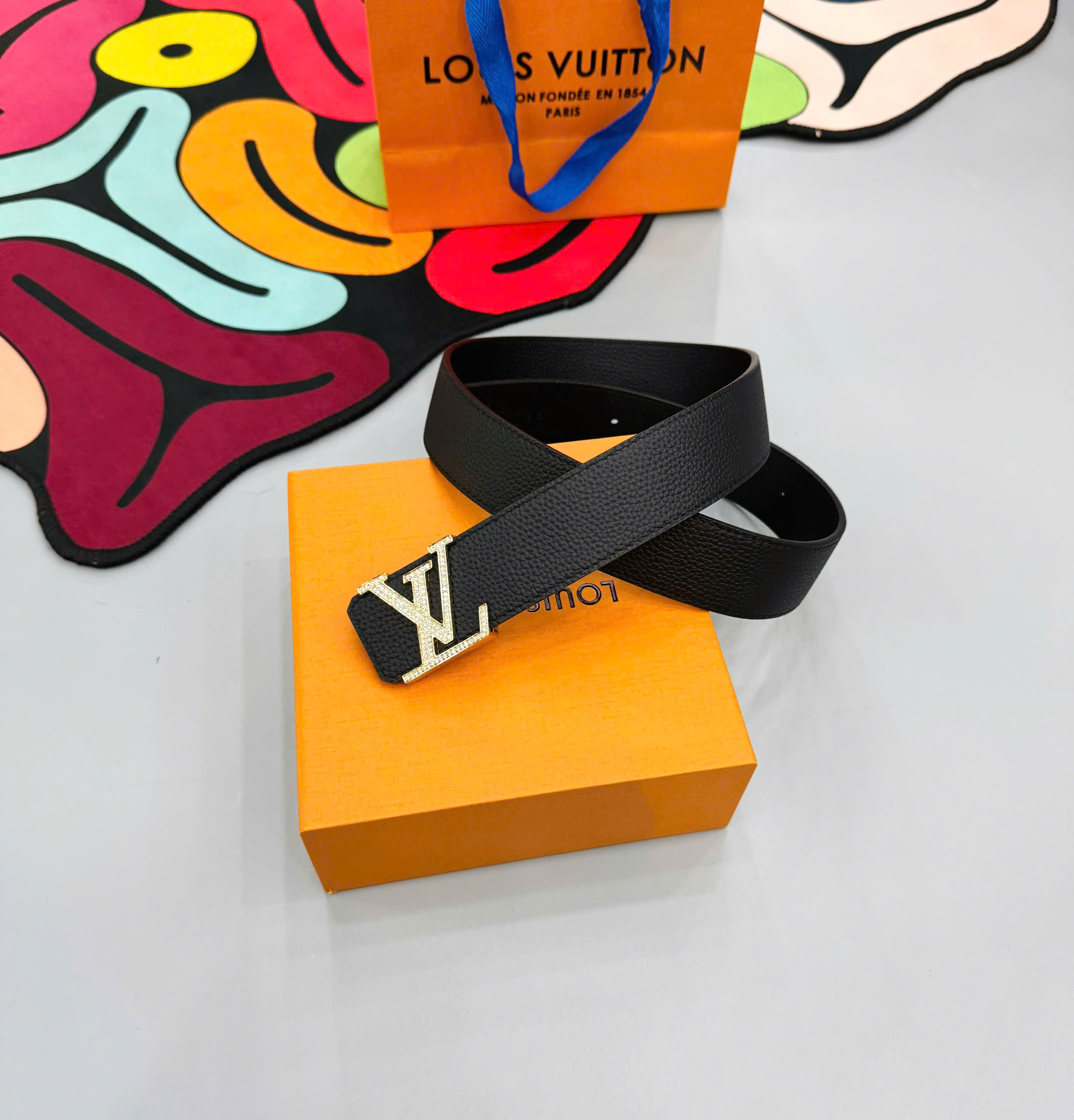 Thắt lưng dây nịt Louis Vuitton new 2026 Like Auth Fullbox 85-110 MK