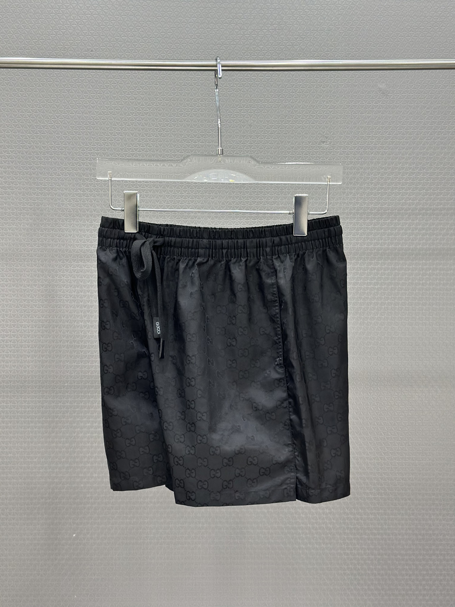 Quần short ngố gió Gucci monogram full Like Auth XS-S VTN