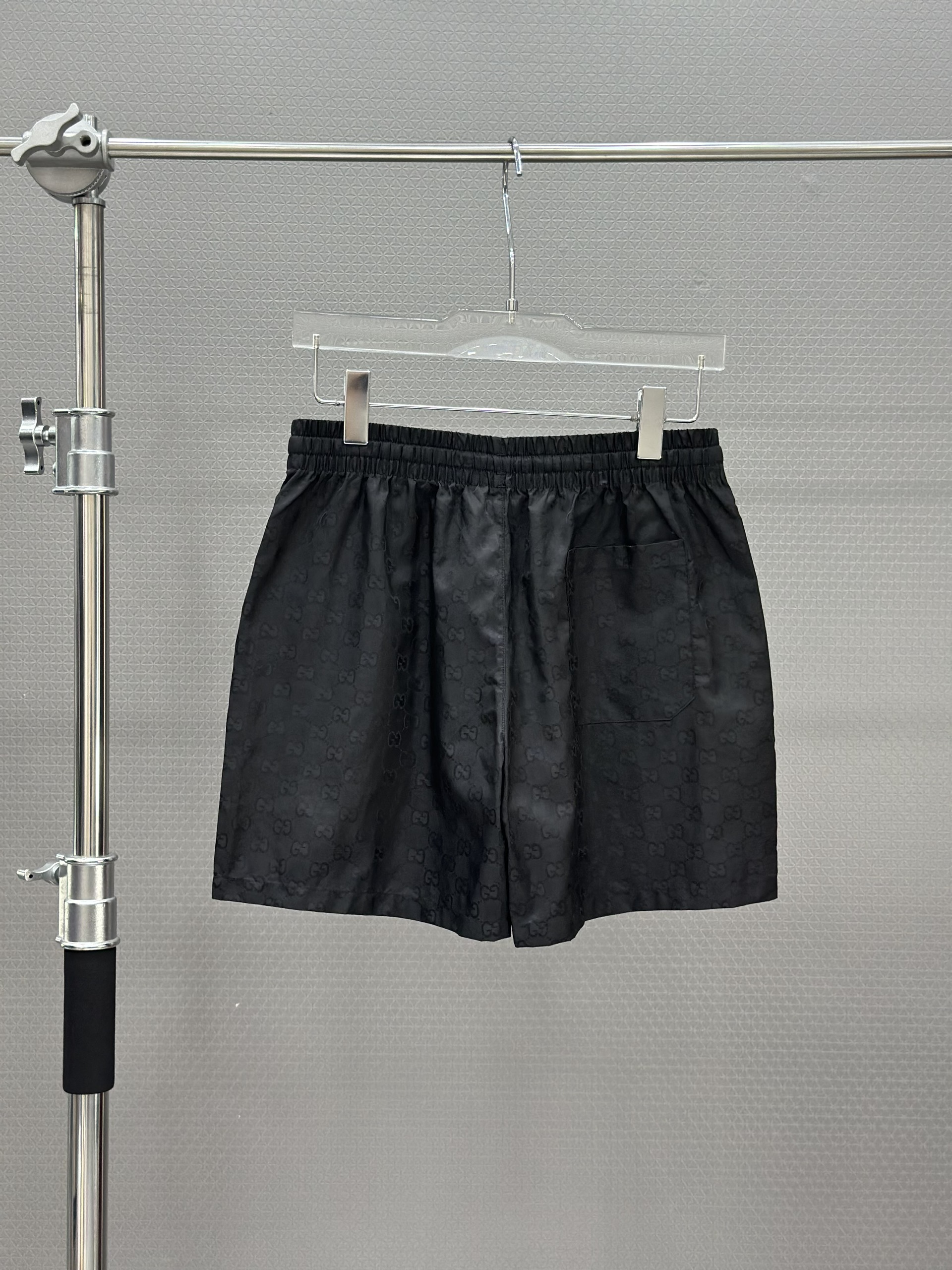 Quần short ngố gió Gucci monogram full Like Auth XS-S VTN