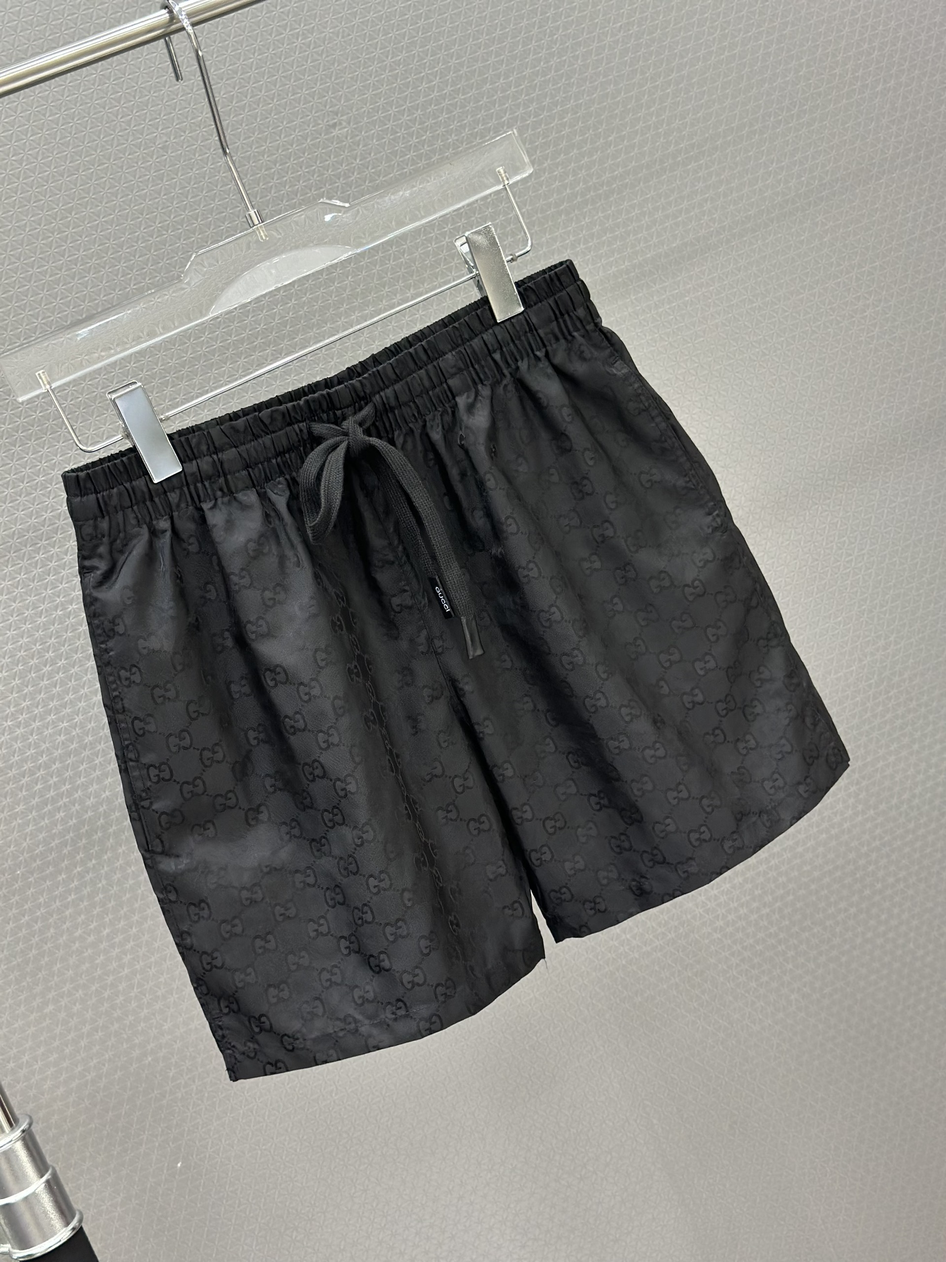 Quần short ngố gió Gucci monogram full Like Auth XS-S VTN