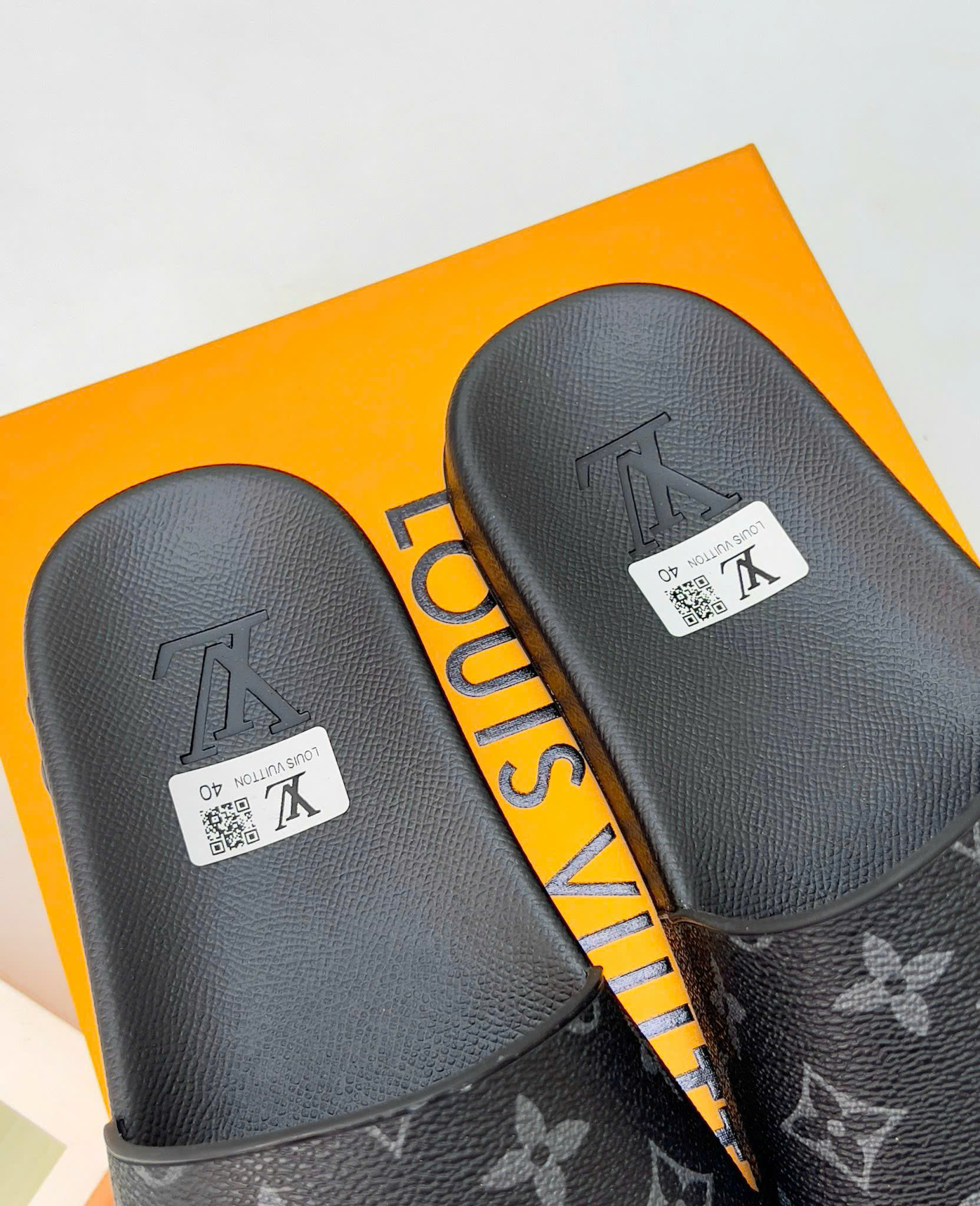 Dép lê quai ngang Louis Vuitton LV quai monogram full Like Auth 38-43 DDT