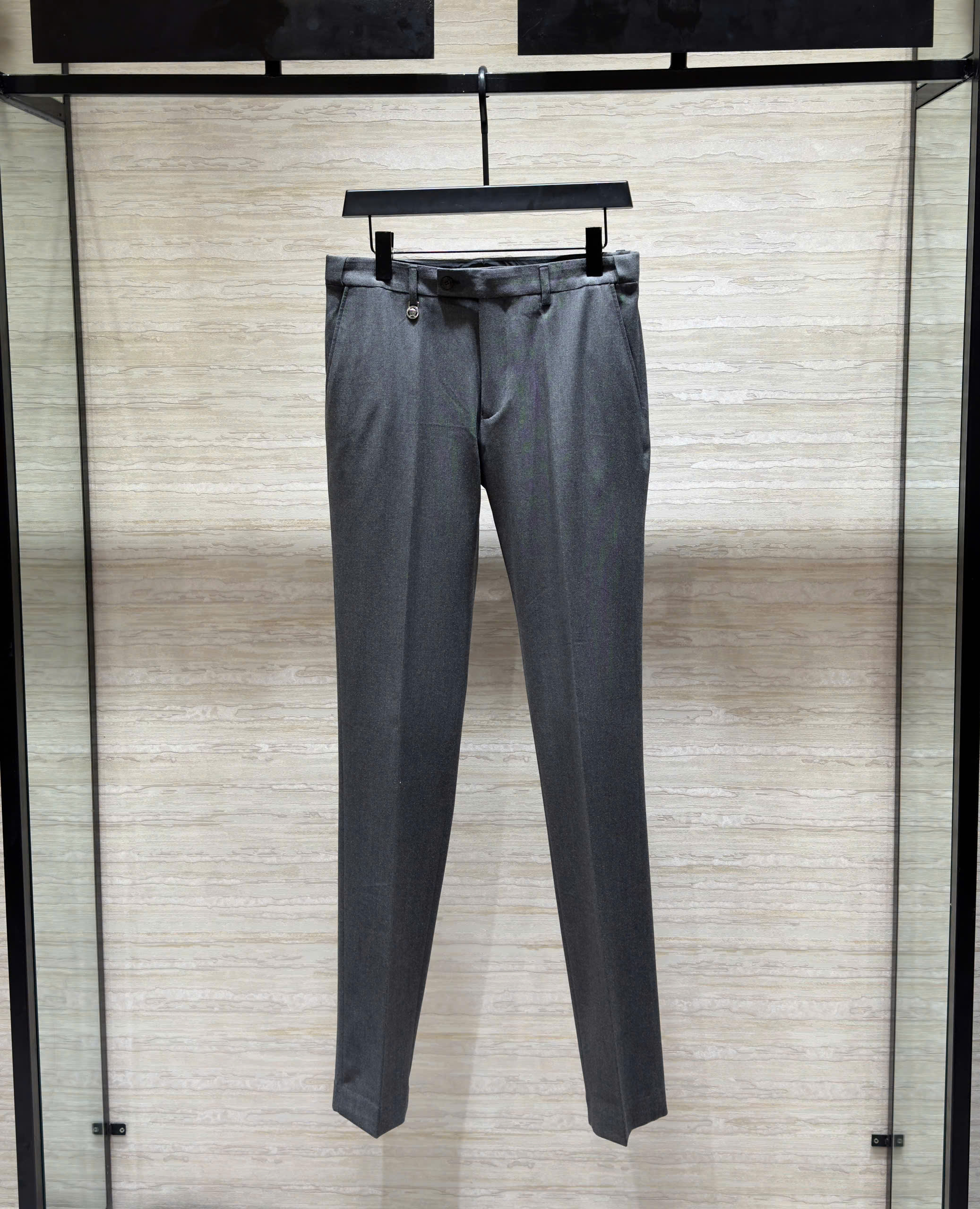 Set bộ Vest Versace VS Xám Ghi logo tag bạc new 2026 Like Auth 46-50 DDT