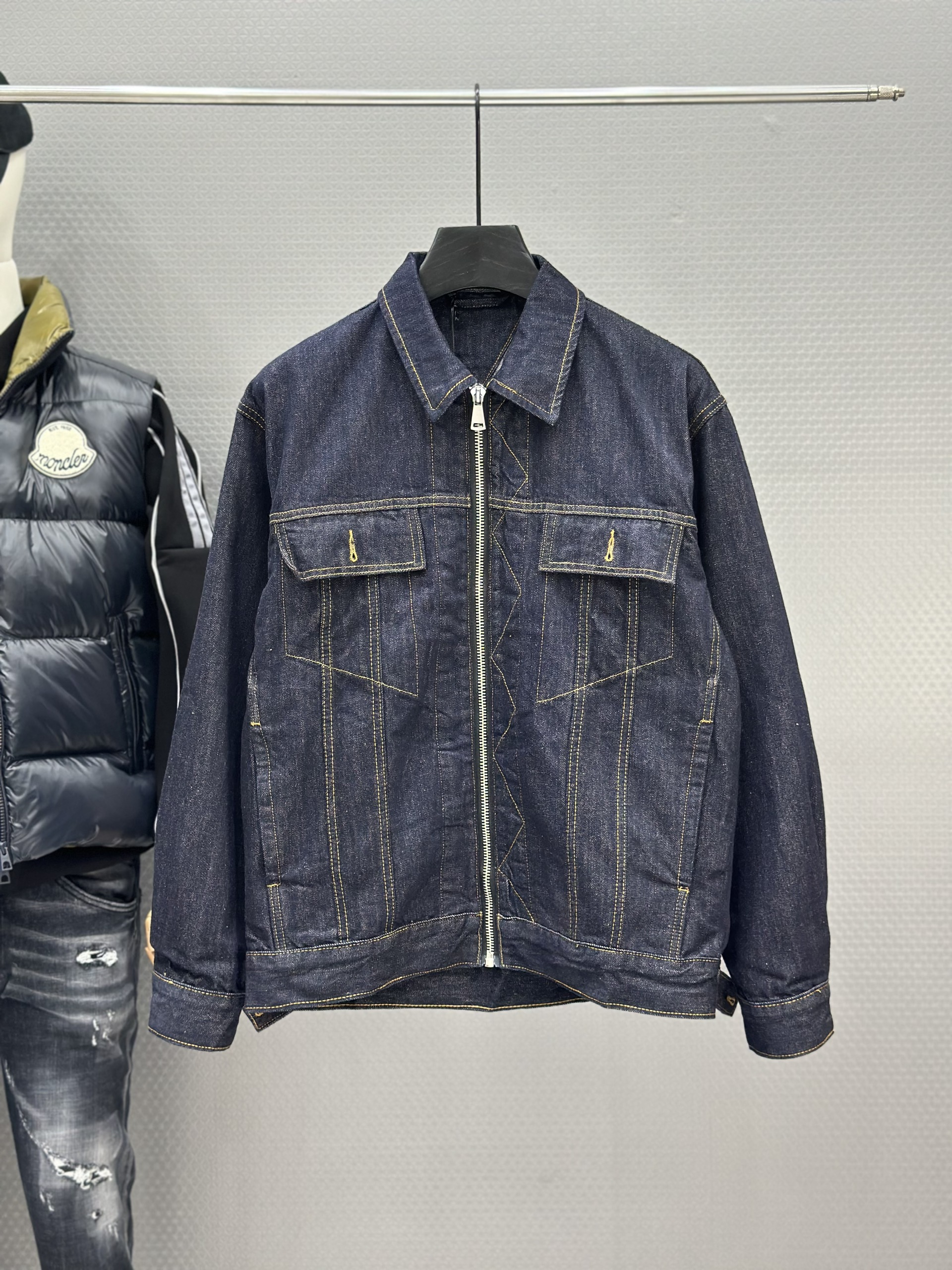 Áo khoác bò Local Q210 Xanh Than M-XL VTN