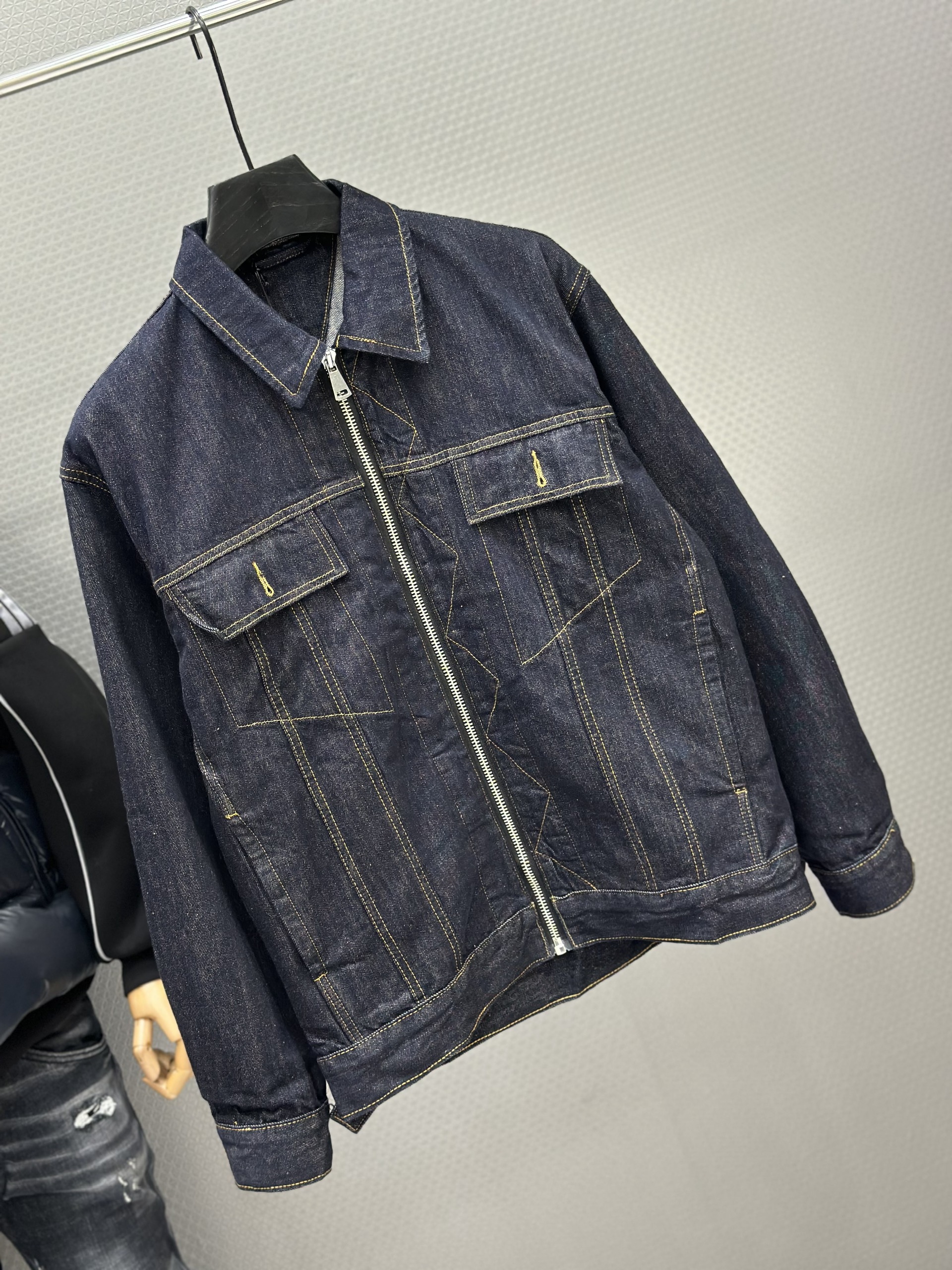 Áo khoác bò Local Q210 Xanh Than M-XL VTN