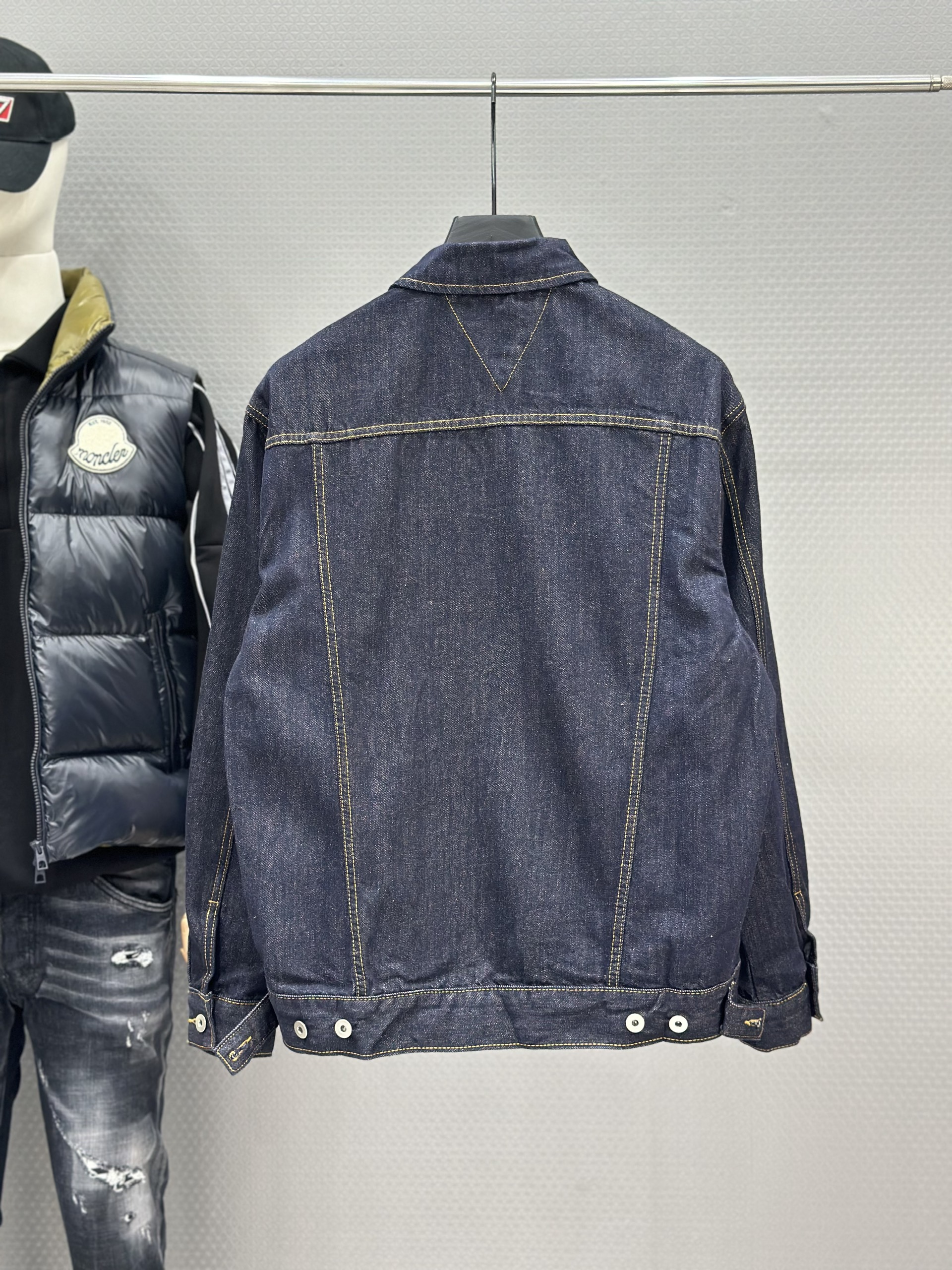 Áo khoác bò Local Q210 Xanh Than M-XL VTN