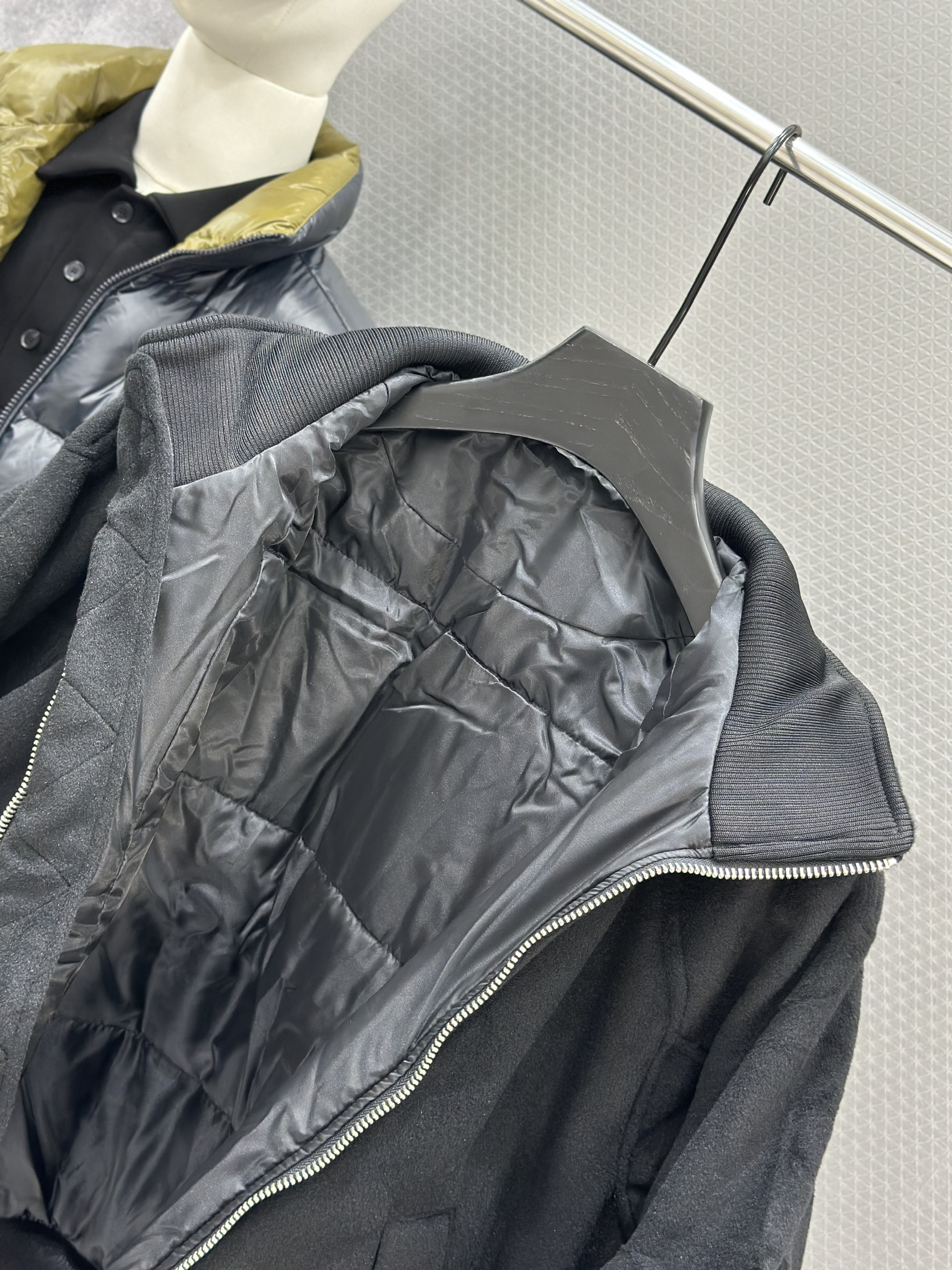 Áo khoác nỉ Local H821 Đen cổ cao M-XL VTN