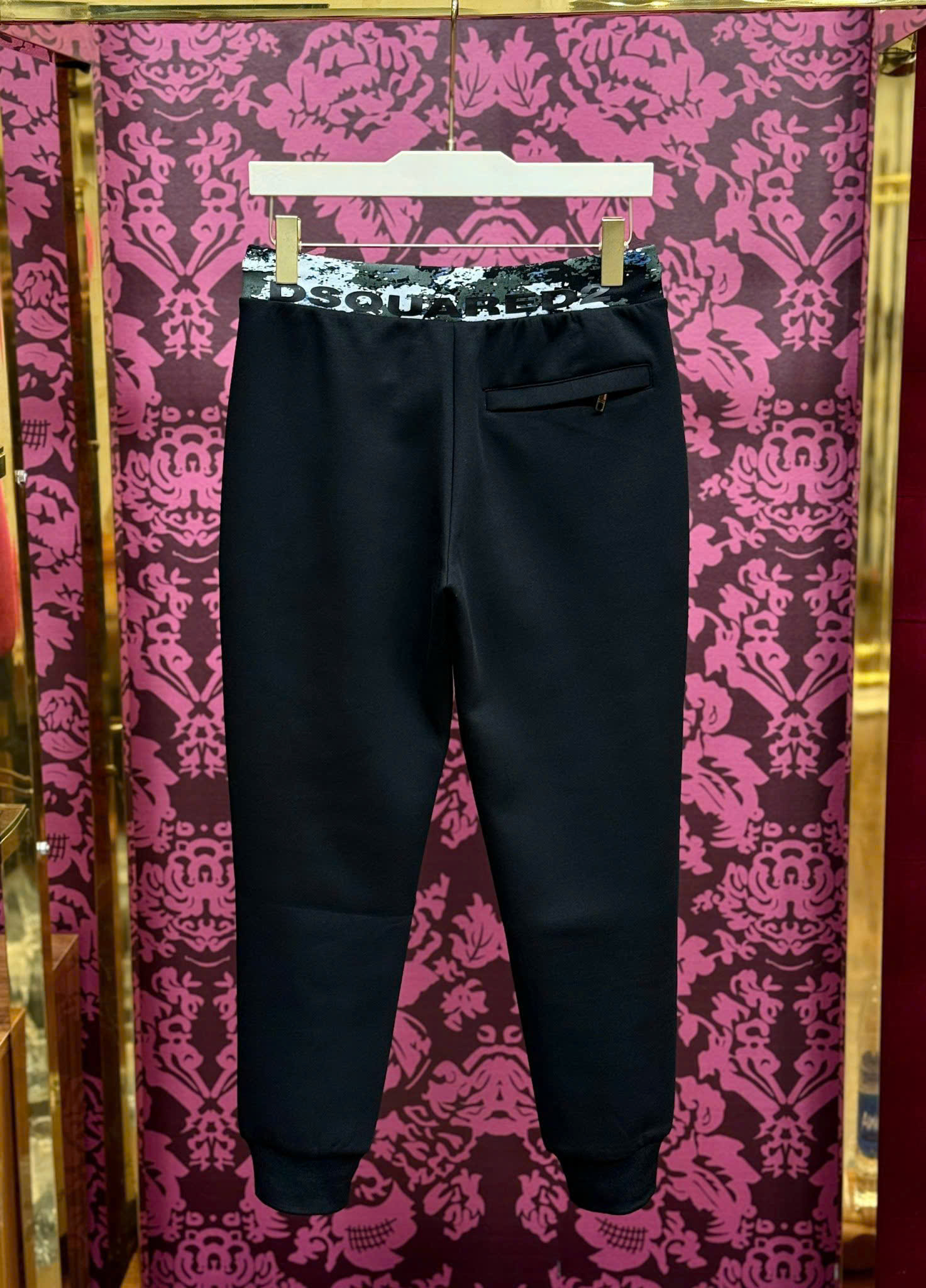 Quần Jogger Dsquared2 DSQ icon loang cạp logo thêu đùi Like Auth 44-50 CD LK