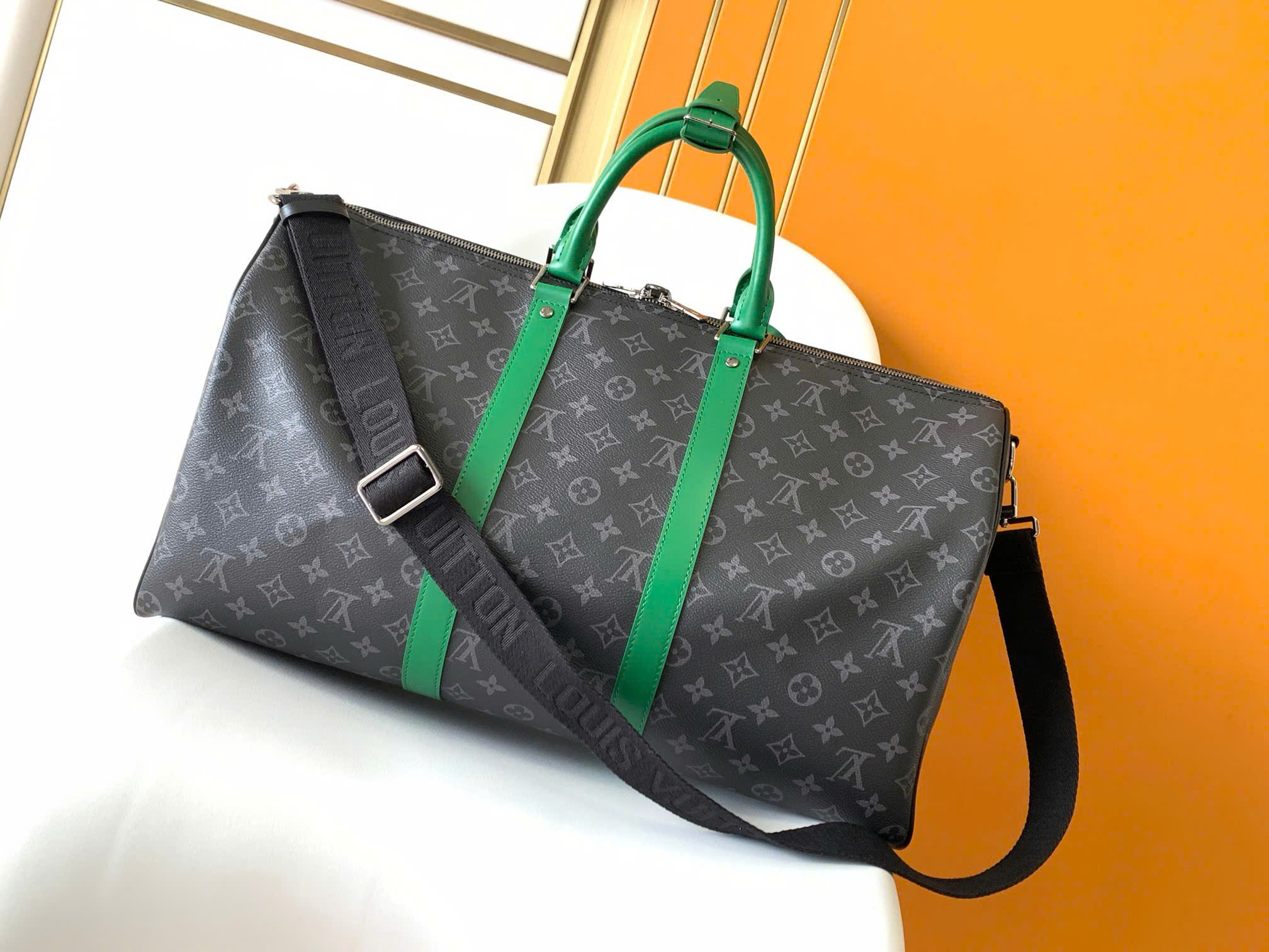 Túi trống du lịch Louis Vuitton LV Keepall new 2026 Like Auth size 50 PLD