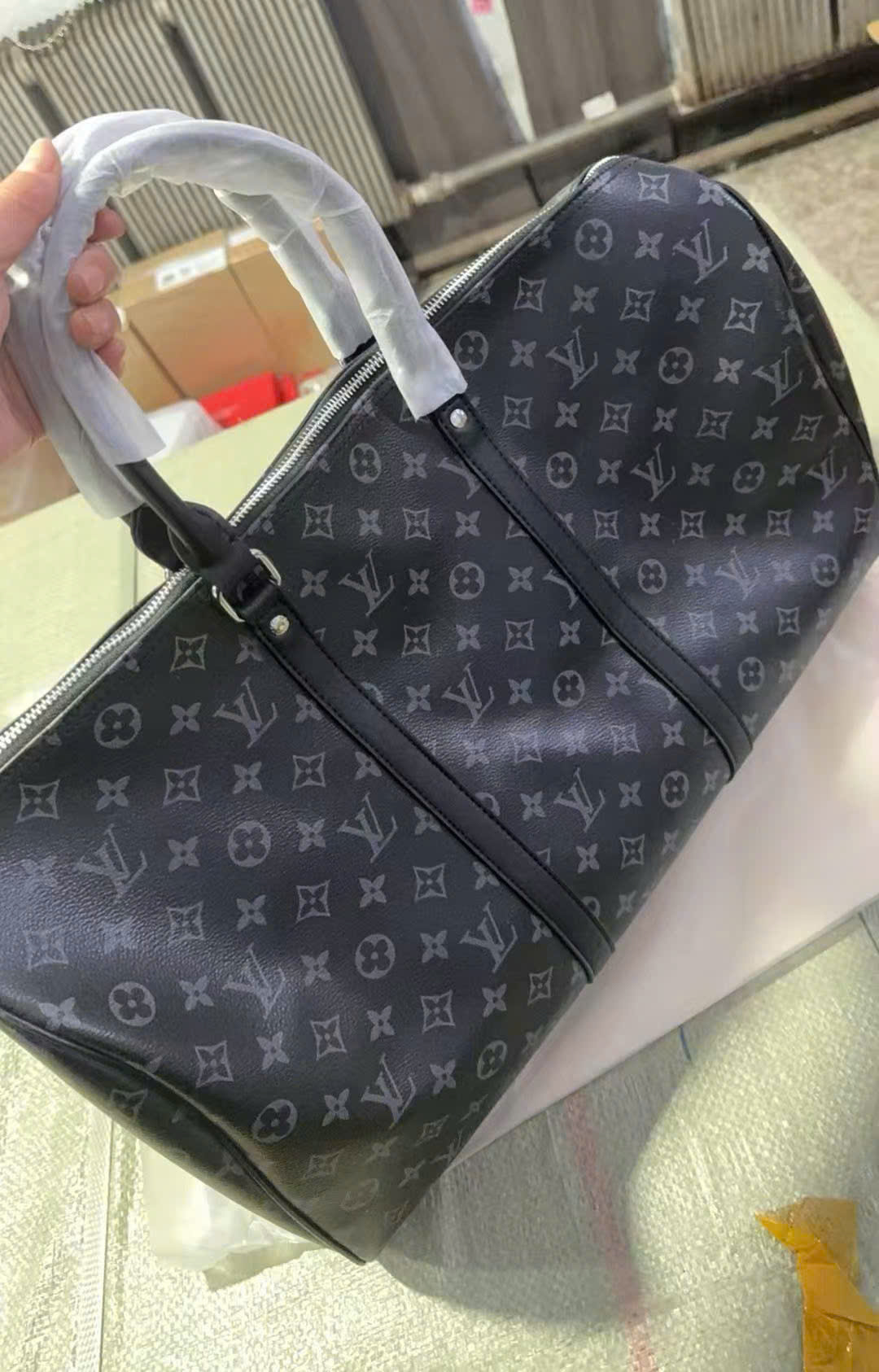 Túi trống du lịch Louis Vuitton LV Keepall new 2026 Like Auth size 50 PLD