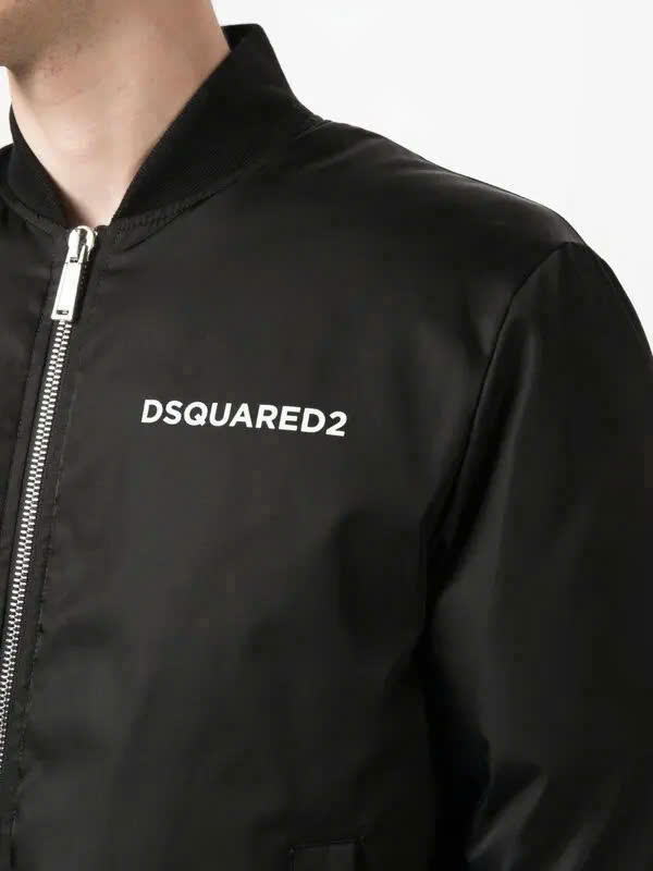 Áo khoác bomber Dsquared2 DSQ icon logo lưng ngực Like Auth  44-50 CD