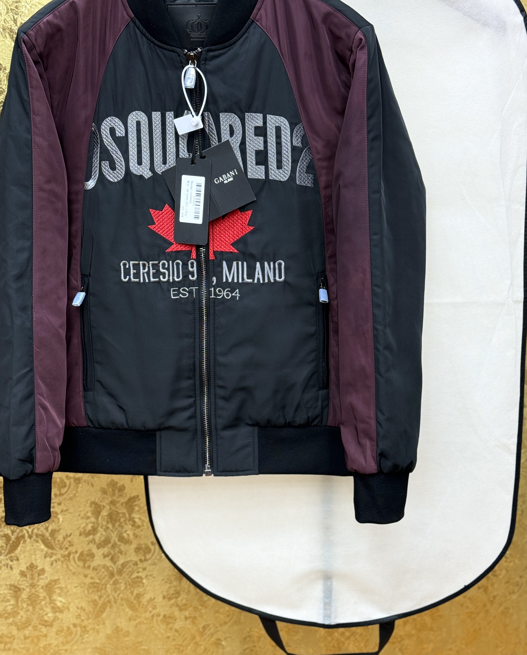 Áo khoác bomber gió Dsquared2 DSQ Milano Like Auth S-XL CD