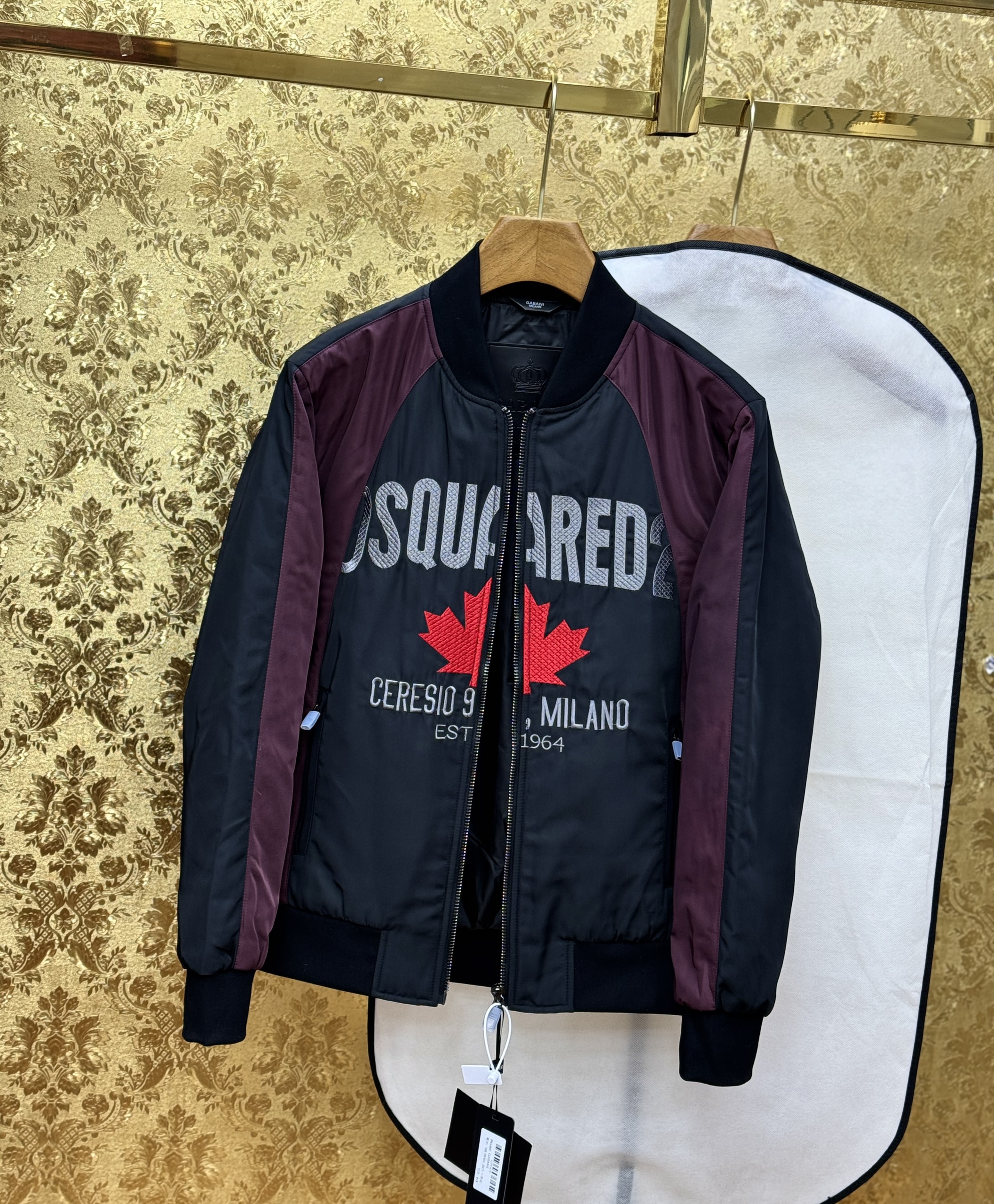 Áo khoác bomber gió Dsquared2 DSQ Milano Like Auth S-XL CD