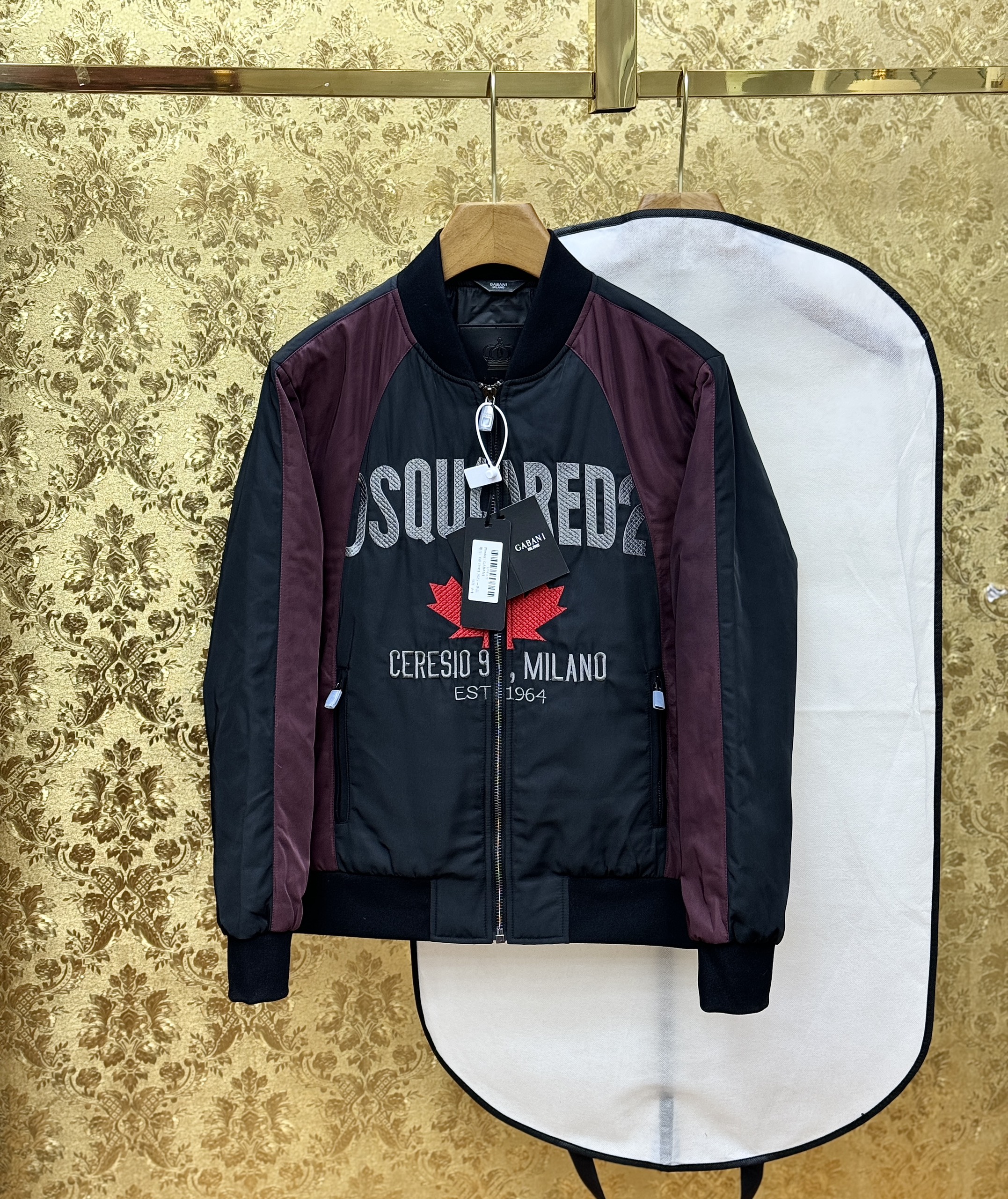 Áo khoác bomber gió Dsquared2 DSQ Milano Like Auth S-XL CD