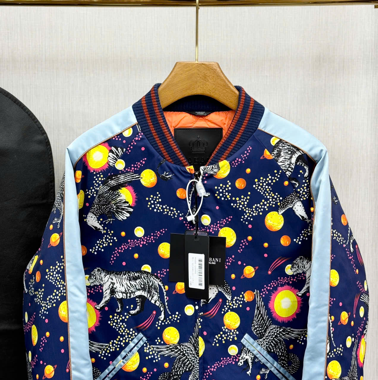 Áo khoác bomber Gucci GC họa tiết Animal vũ trụ Like AUth 44-50 LK