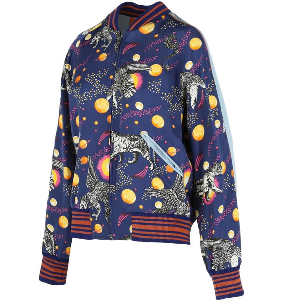 Áo khoác bomber Gucci GC họa tiết Animal vũ trụ Like AUth 44-50 LK