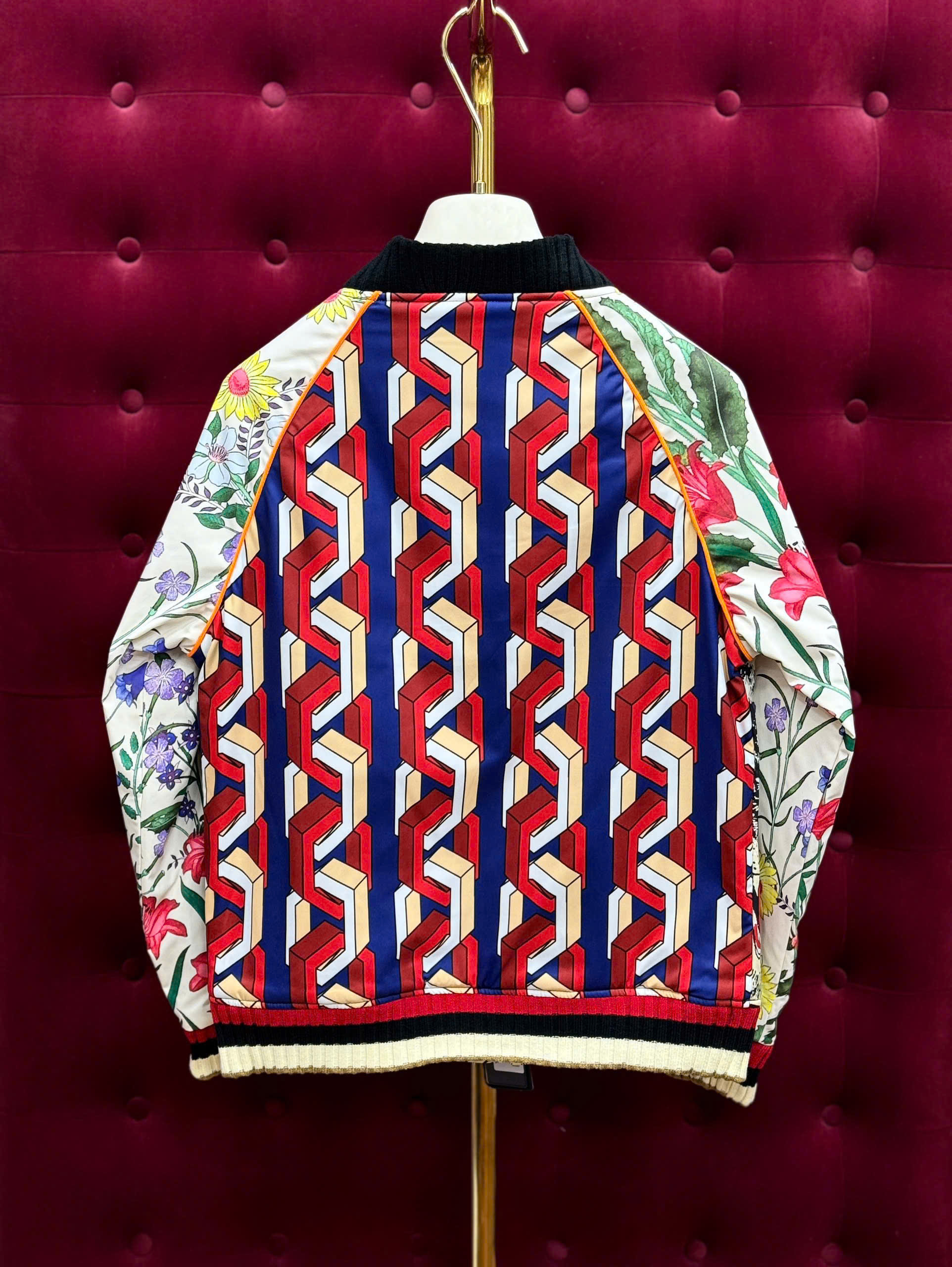 Áo khoác bomber Gucci GC họa tiết song hổ Like Auth 44-50 MK CD