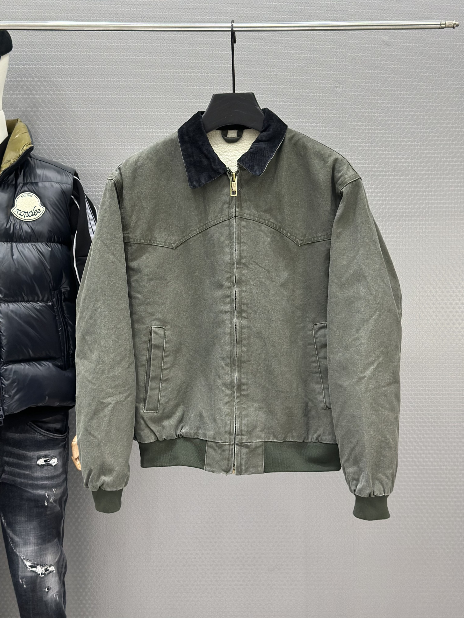 Áo khoác Local L287 lót lông kéo khóa M-XL VTN