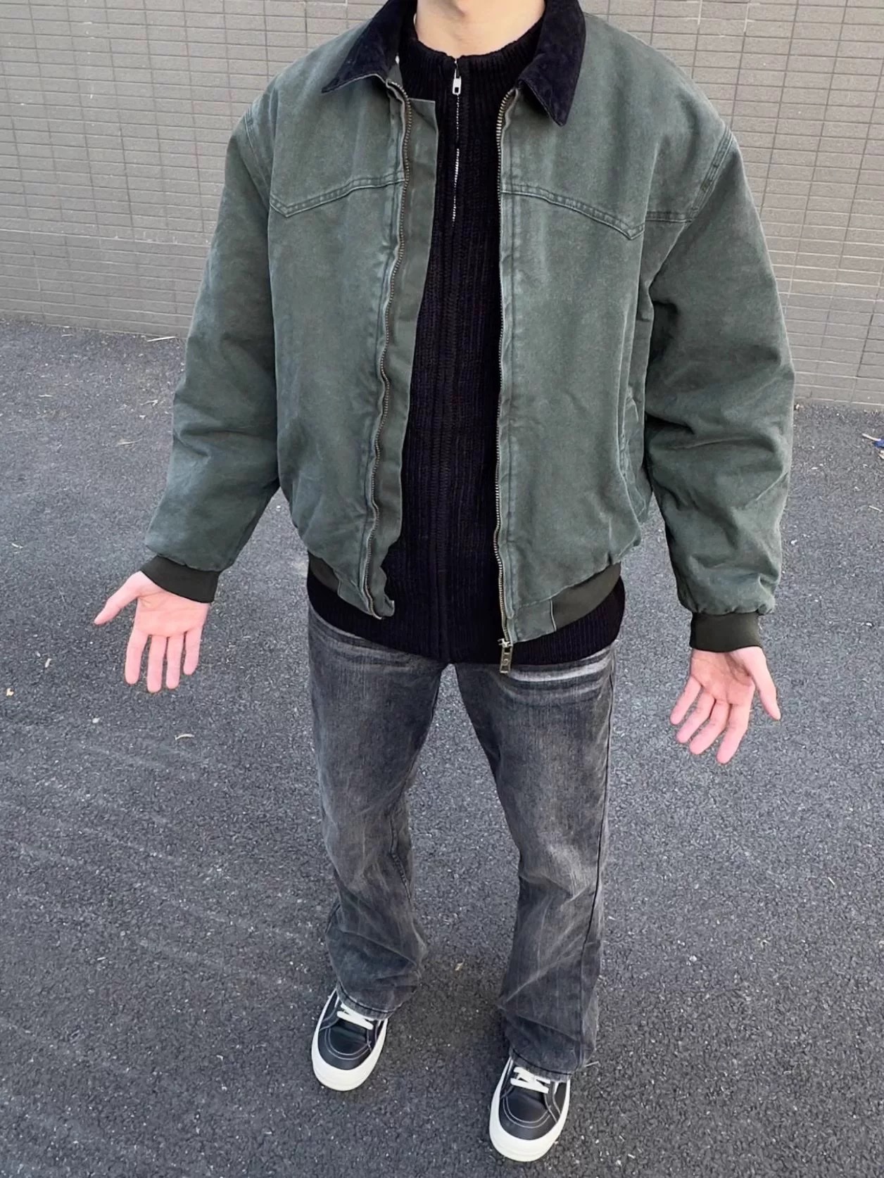 Áo khoác Local L287 lót lông kéo khóa M-XL VTN