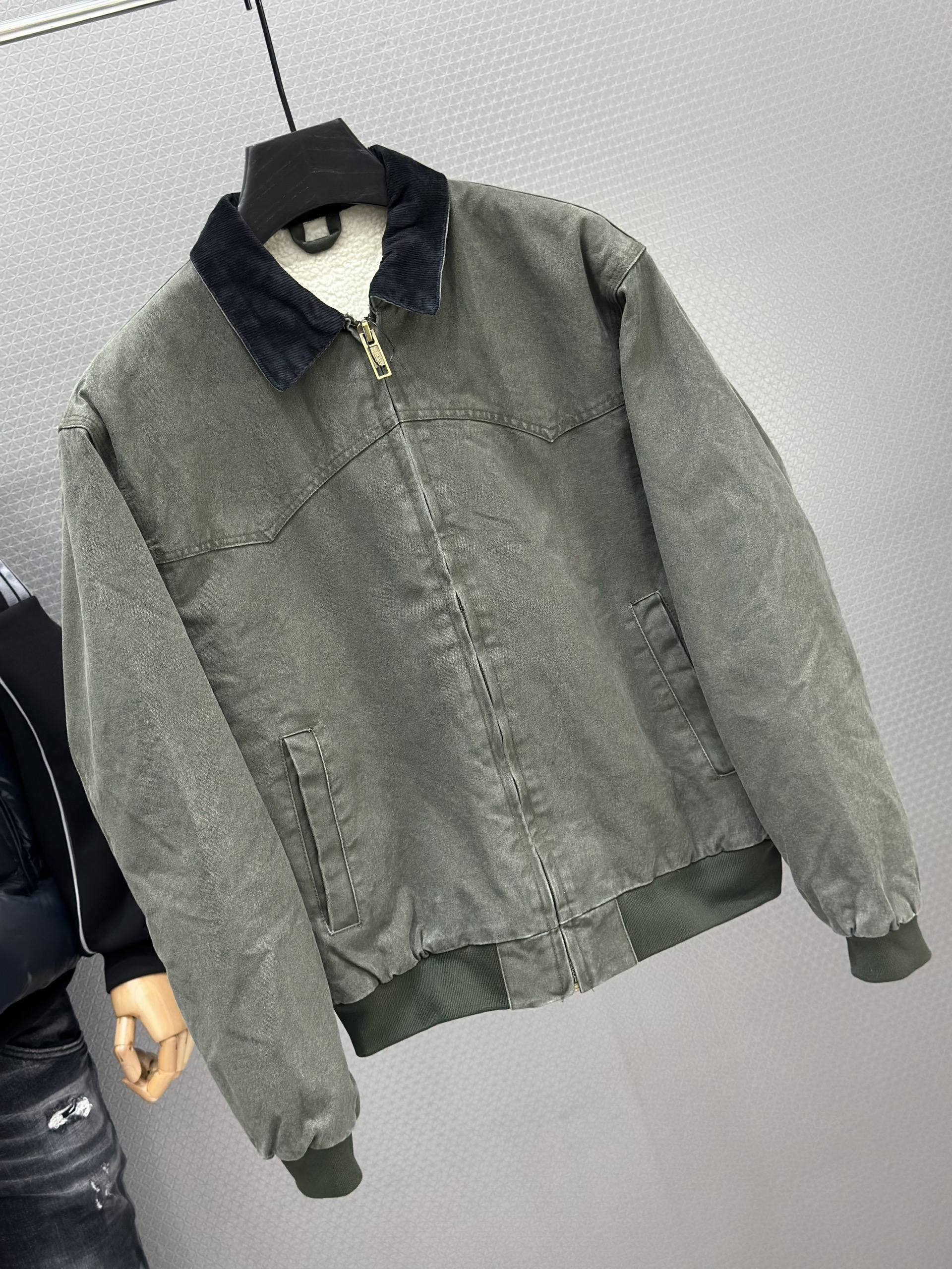 Áo khoác Local L287 lót lông kéo khóa M-XL VTN