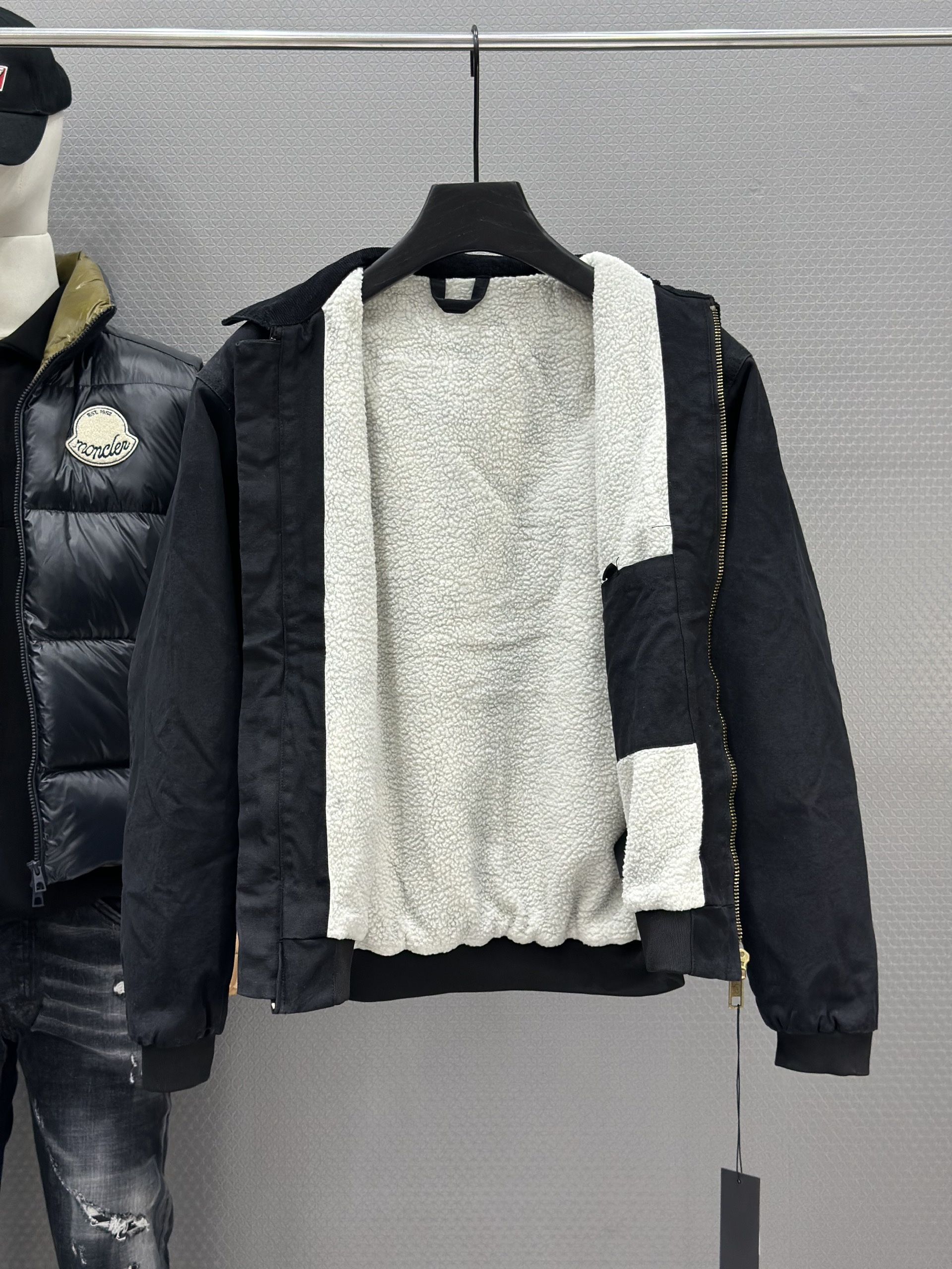 Áo khoác Local L287 lót lông kéo khóa M-XL VTN