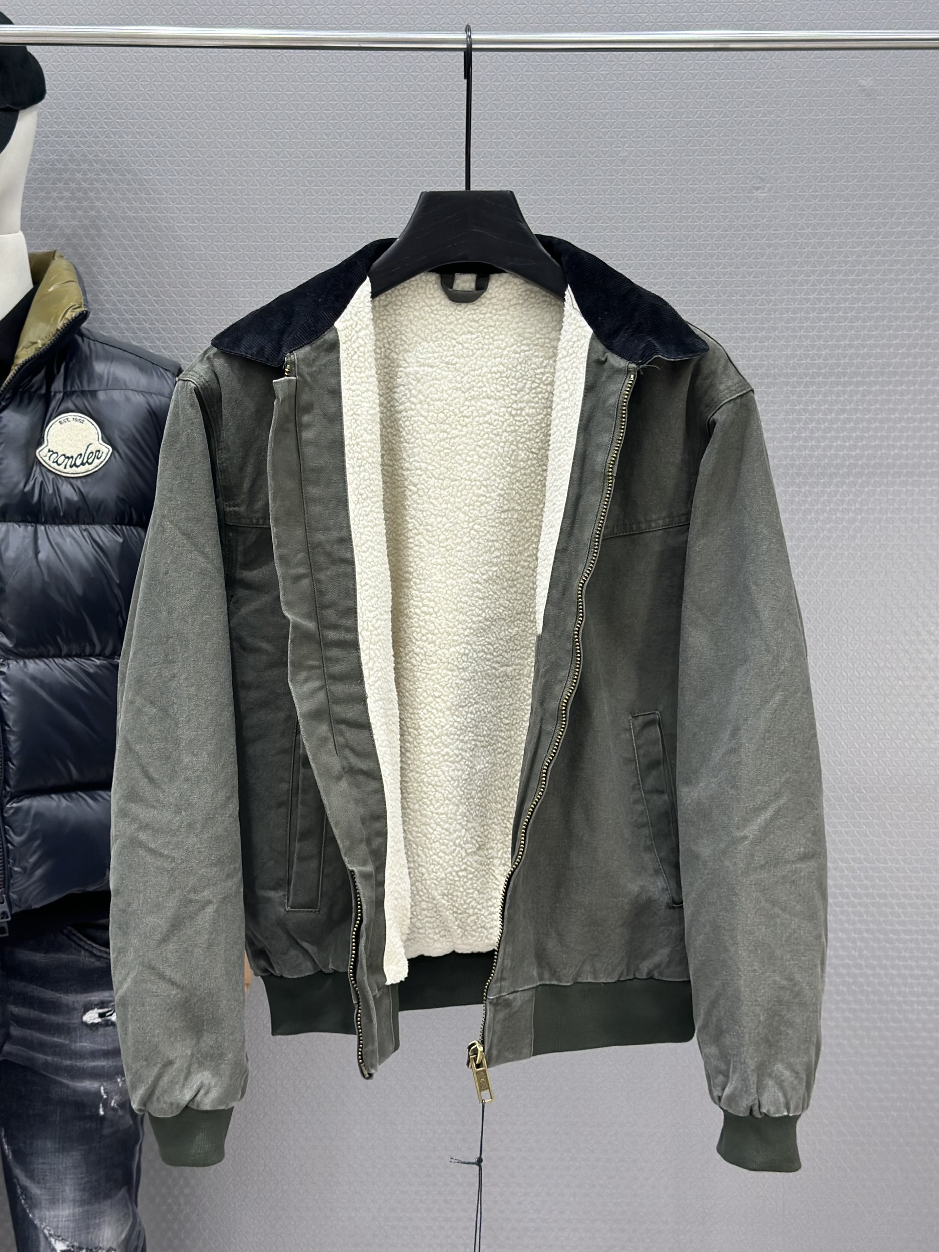 Áo khoác Local L287 lót lông kéo khóa M-XL VTN