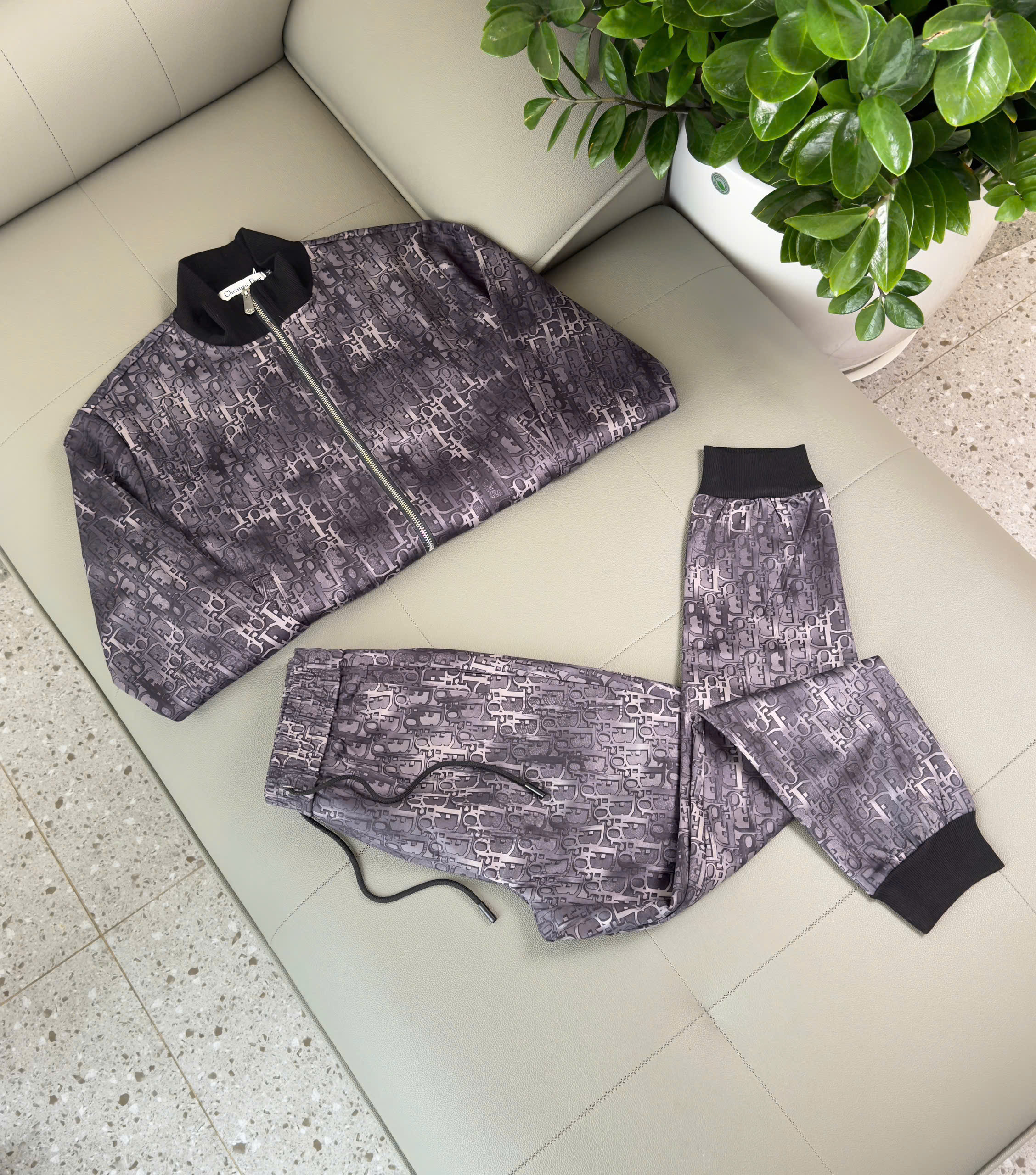 Set bộ nỉ Dior CD logo full Like Auth M-XXL DDT