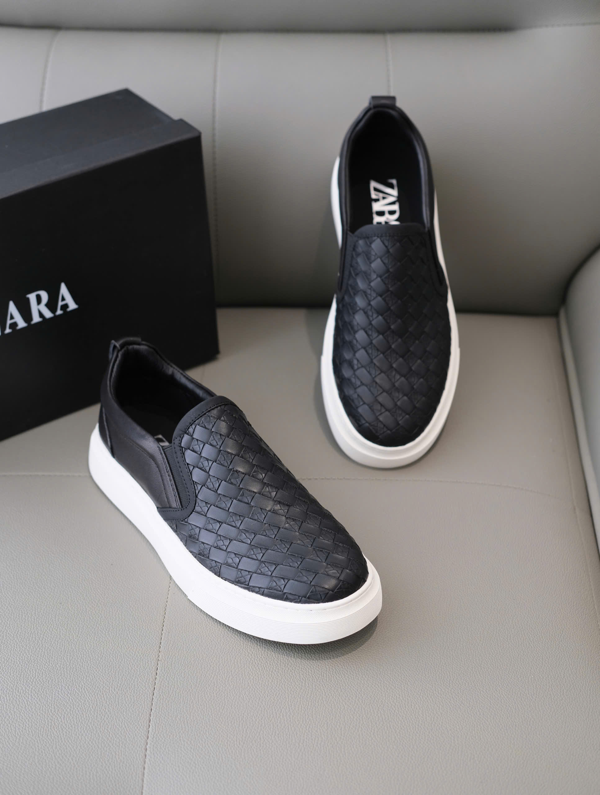 Giày slipon Zara đan lưới Like Auth 38-43 DDT