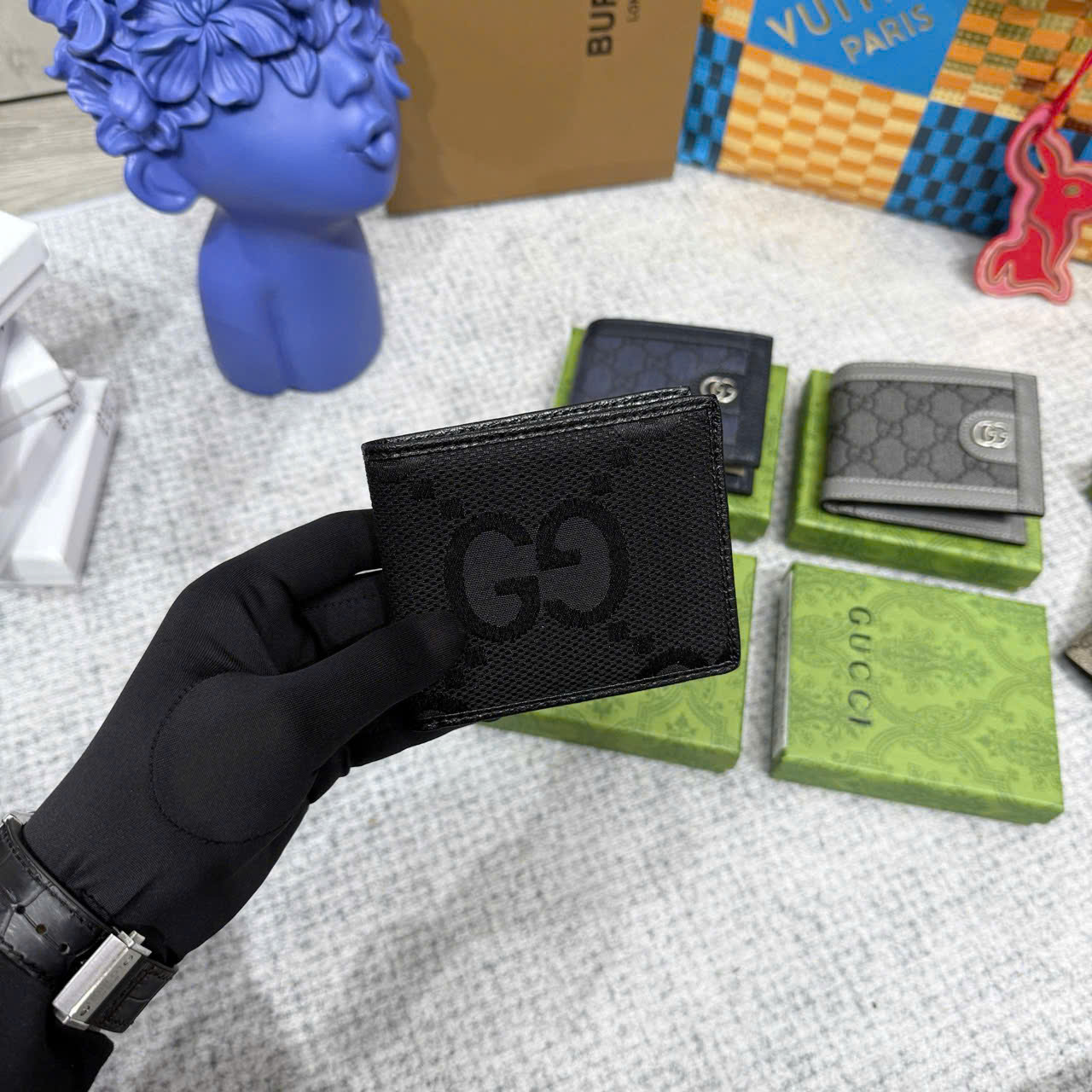 Ví ngắn gập Gucci GC new 2026 Like Auth PLD