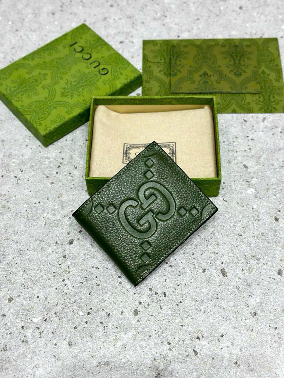 Ví ngắn gập Gucci GC new 2026 Like Auth PLD