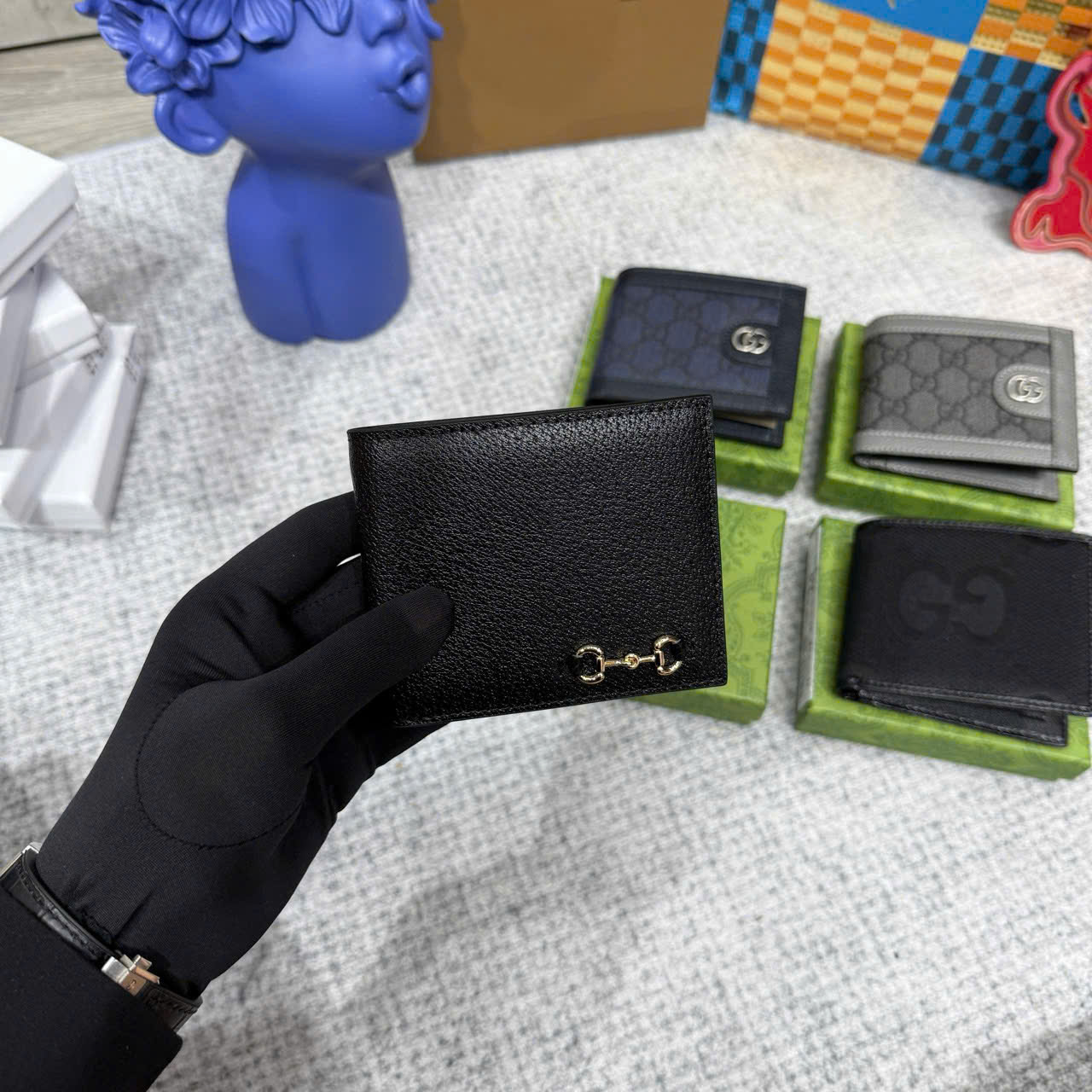 Ví ngắn gập Gucci GC new 2026 Like Auth PLD