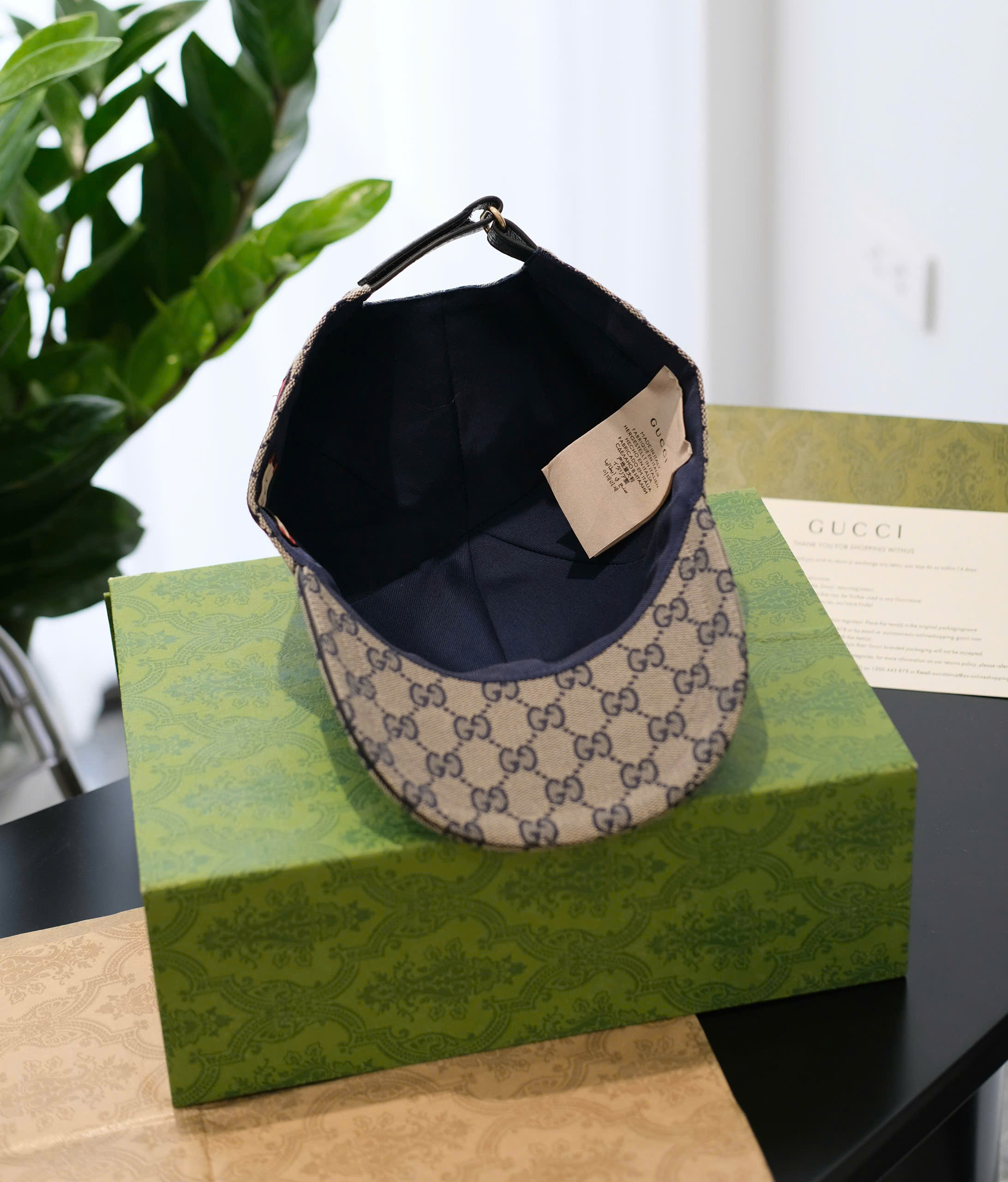 Mũ lưỡi trai nón kết Gucci GC monogram Like Auth S-M DDT