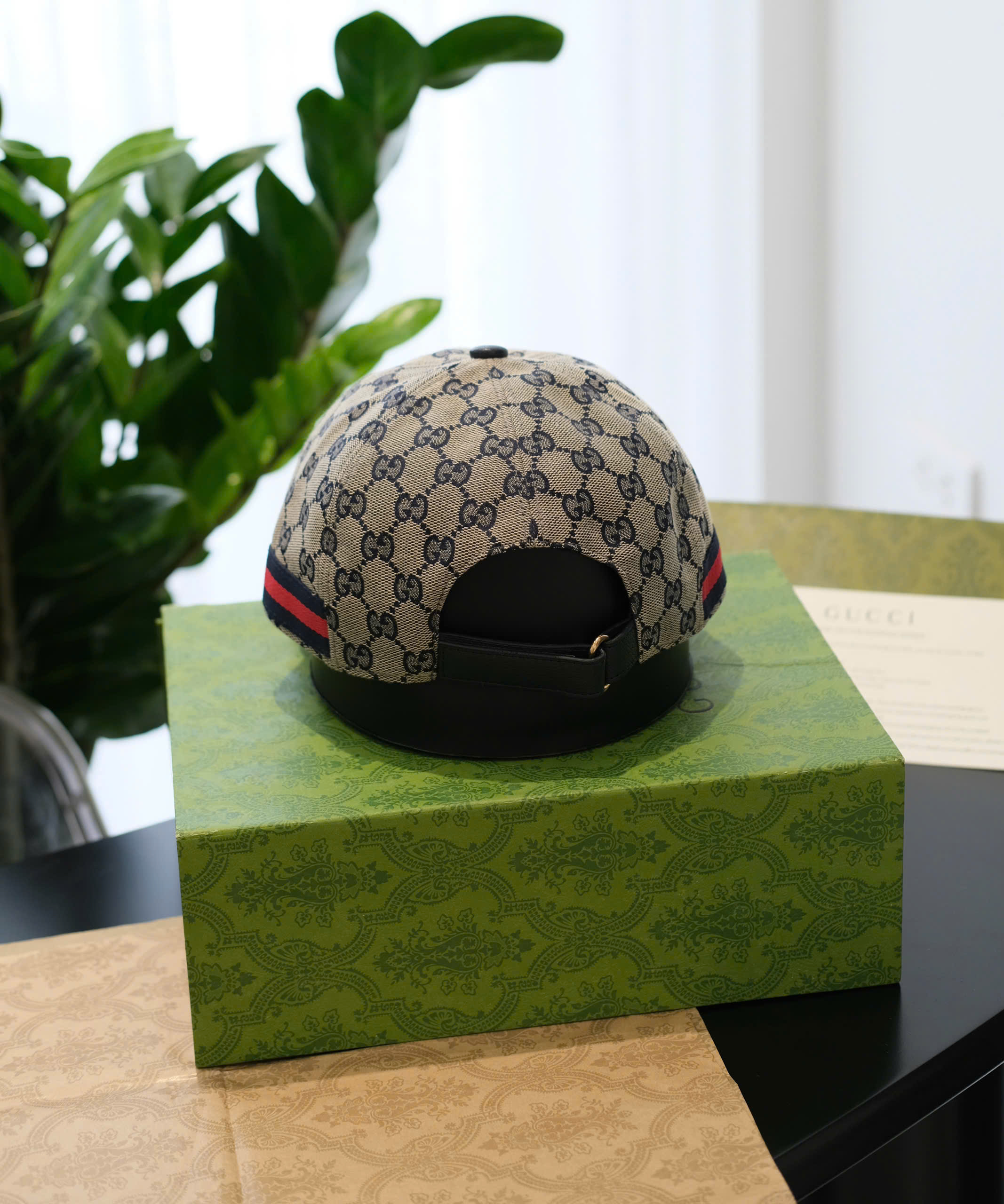 Mũ lưỡi trai nón kết Gucci GC monogram Like Auth S-M DDT