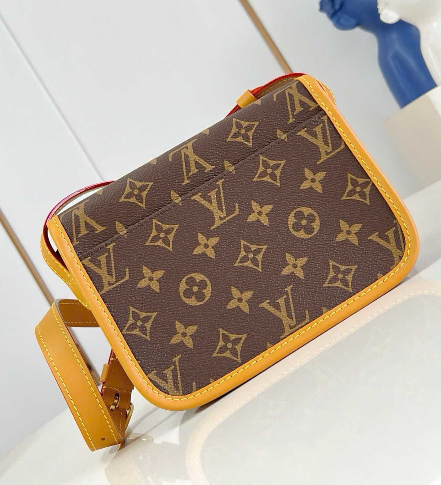 Túi đeo chéo Louis Vuitton LV SATCHEL MONOGRAM ARCHIVE VINTAGE 1-1 on web 20x15x6 PLD