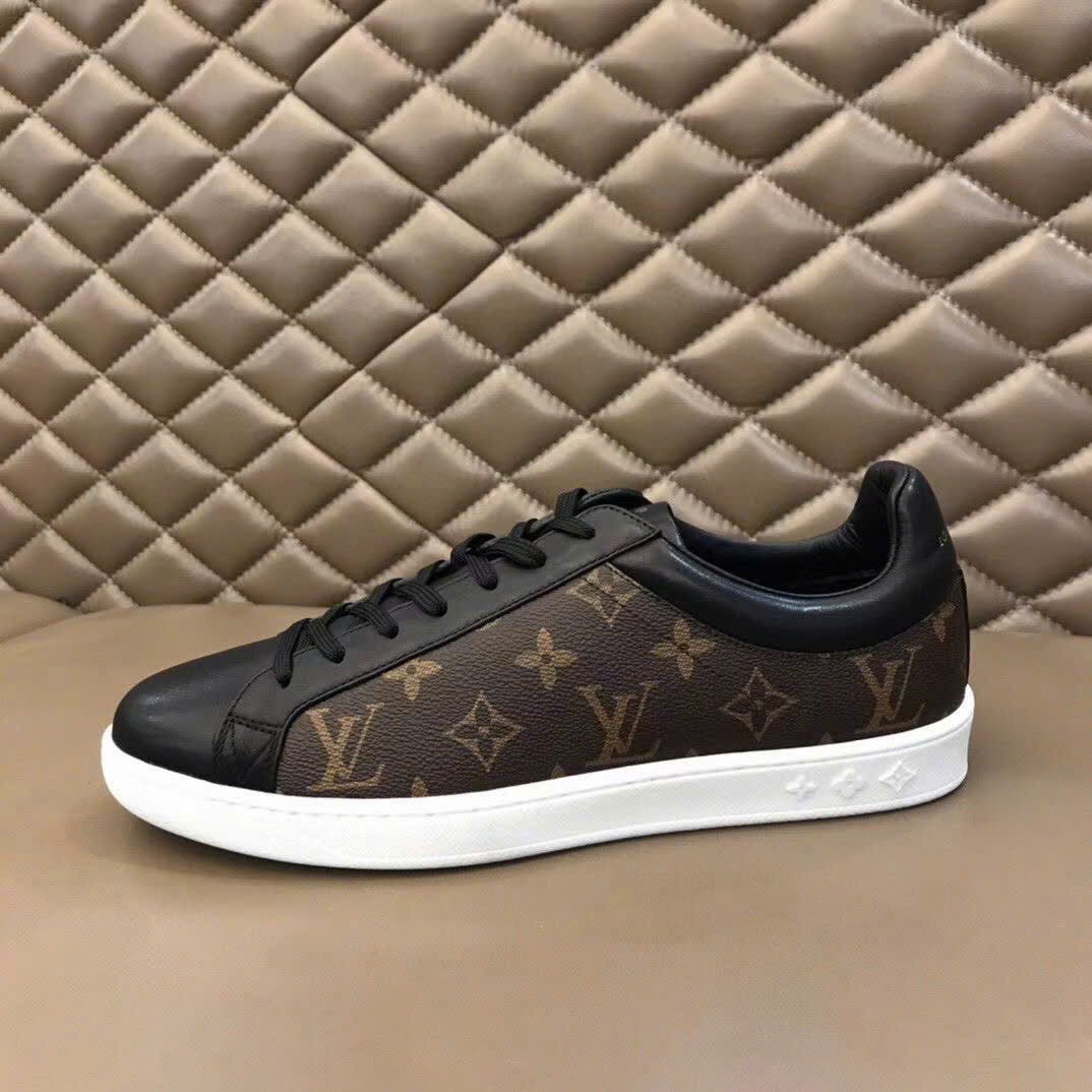 Giày slipon Louis Vuitton LV monogram full Nâu Like Auth 38-43 MK