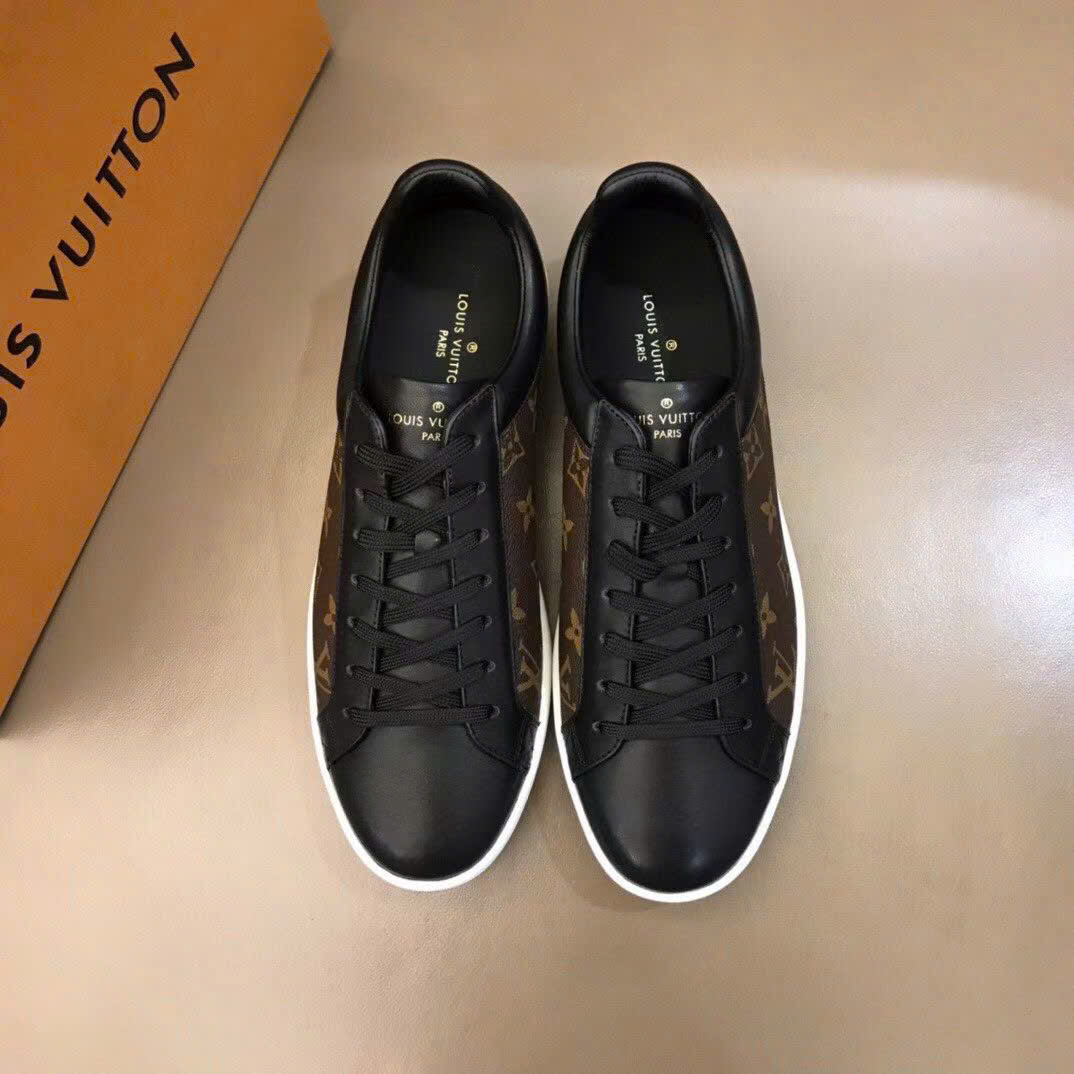 Giày slipon Louis Vuitton LV monogram full Nâu Like Auth 38-43 MK