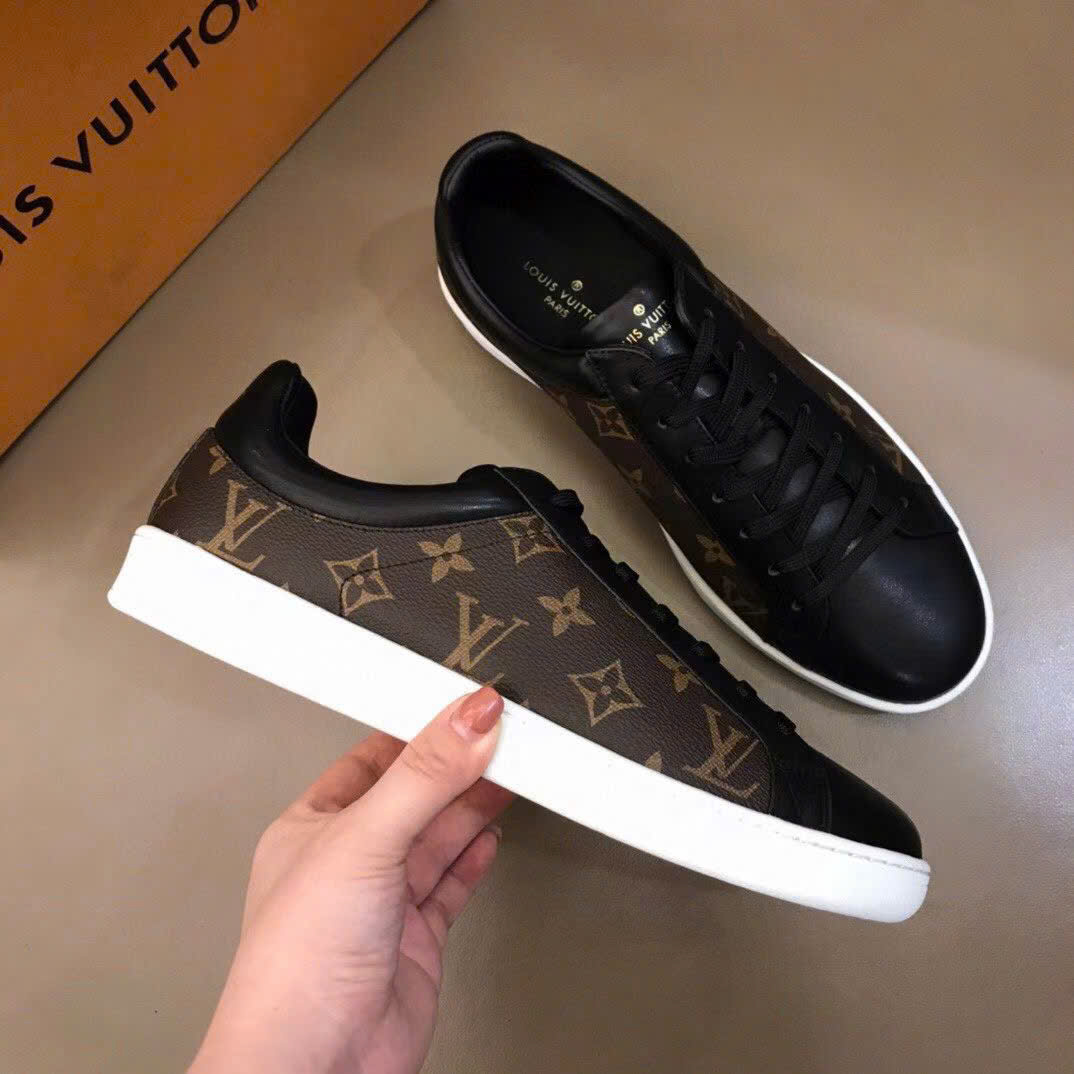 Giày slipon Louis Vuitton LV monogram full Nâu Like Auth 38-43 MK
