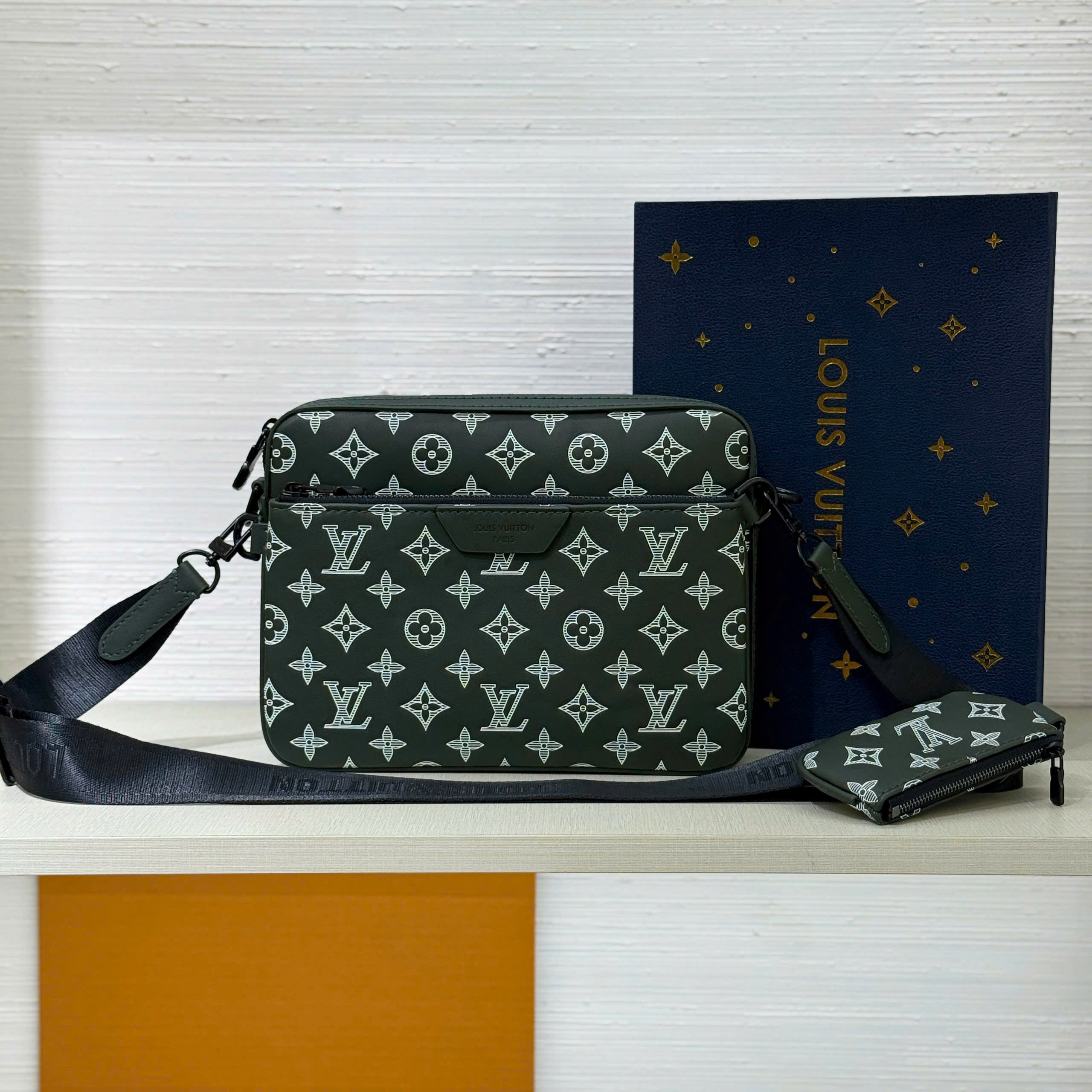 Túi đeo chéo Louis Vuitton LV Trio Messenger Bag 3in1 monogram các mẫu new 2026 Like Auth 25x19x7 PLD