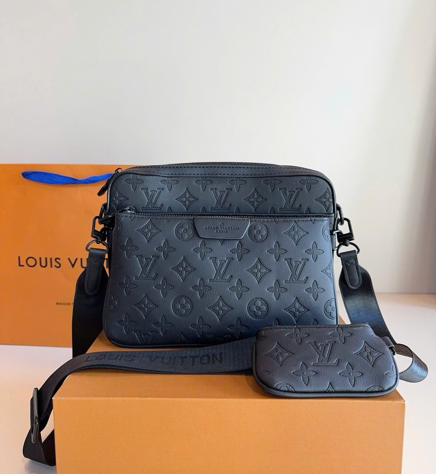 Túi đeo chéo Louis Vuitton LV Trio Messenger Bag 3in1 monogram các mẫu new 2026 Like Auth 25x19x7 PLD