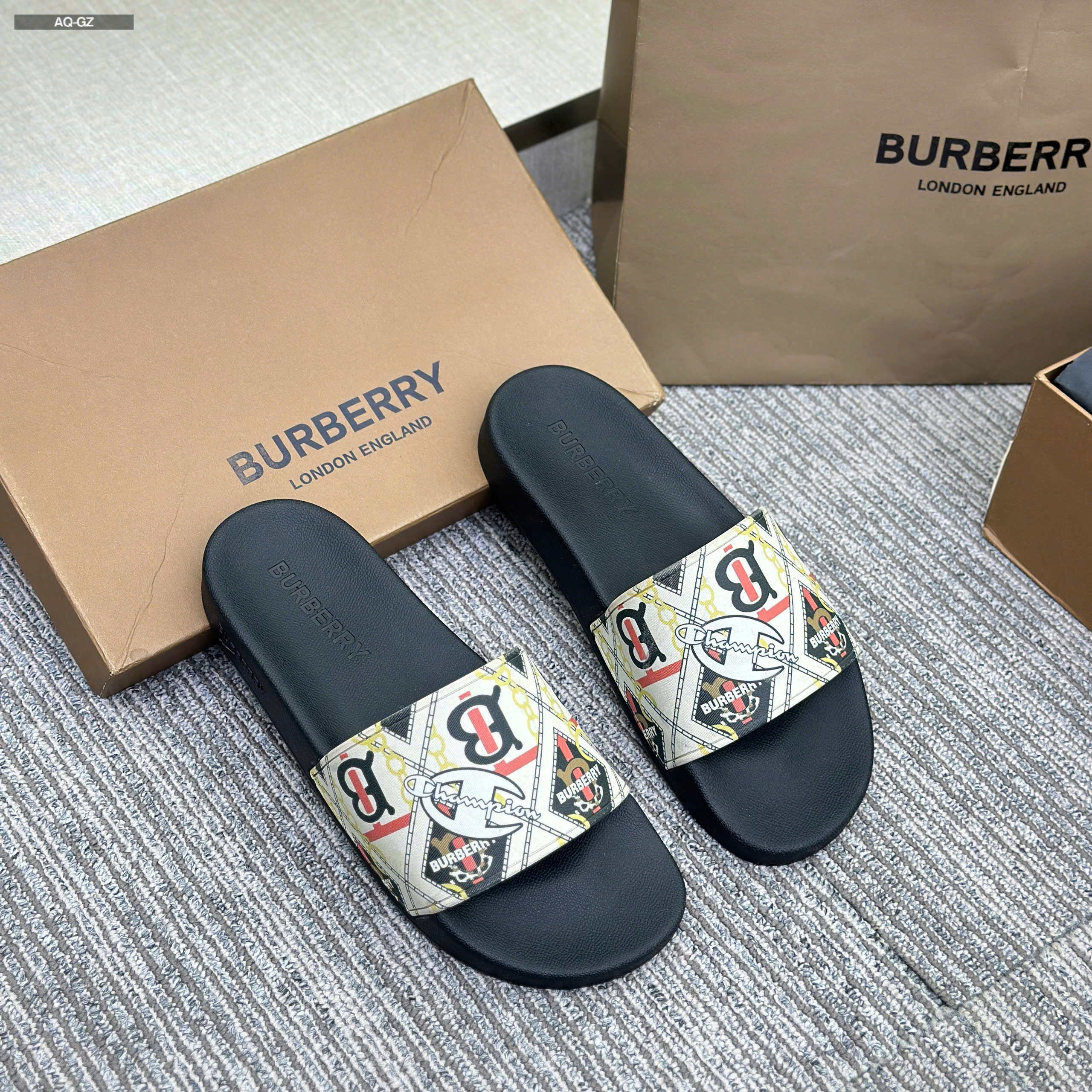Dép lê quai ngang Burberry new 2026 Like Auth 38-43 LVQ