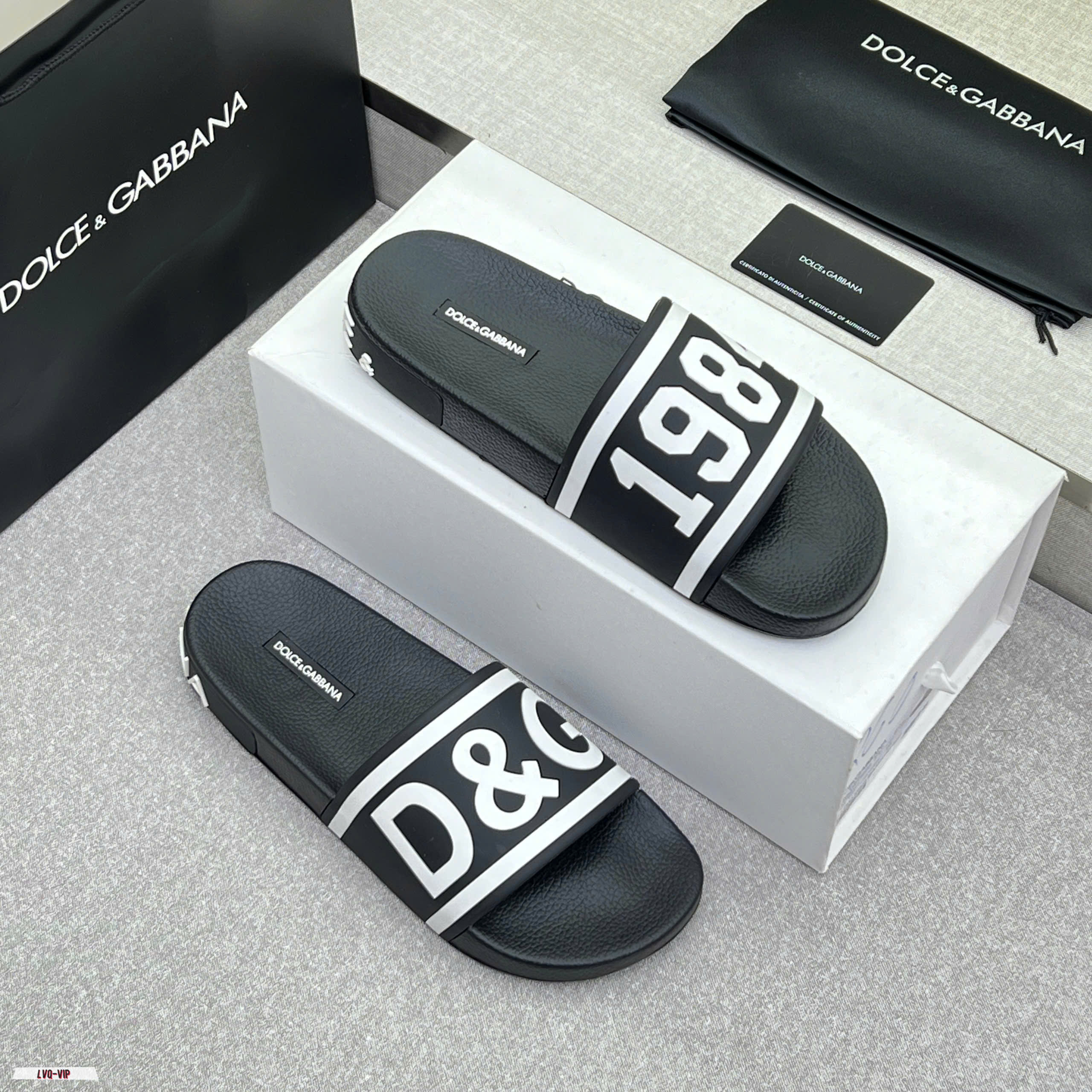 Dép lê quai ngang Dolce Gabbana DG 1984 các mẫu new 2026 Like Auth on web 38-43 LVQ