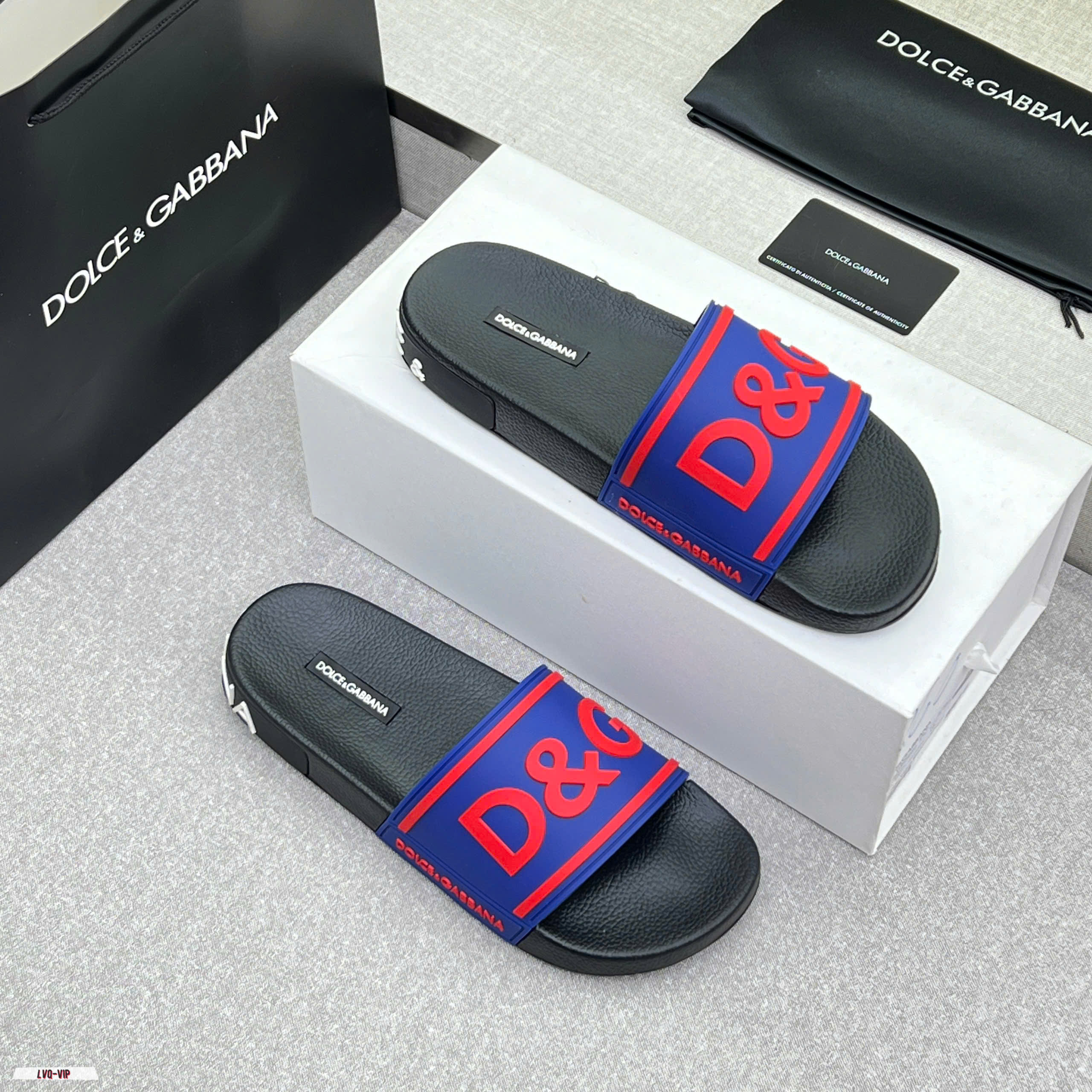 Dép lê quai ngang Dolce Gabbana DG 1984 các mẫu new 2026 Like Auth on web 38-43 LVQ