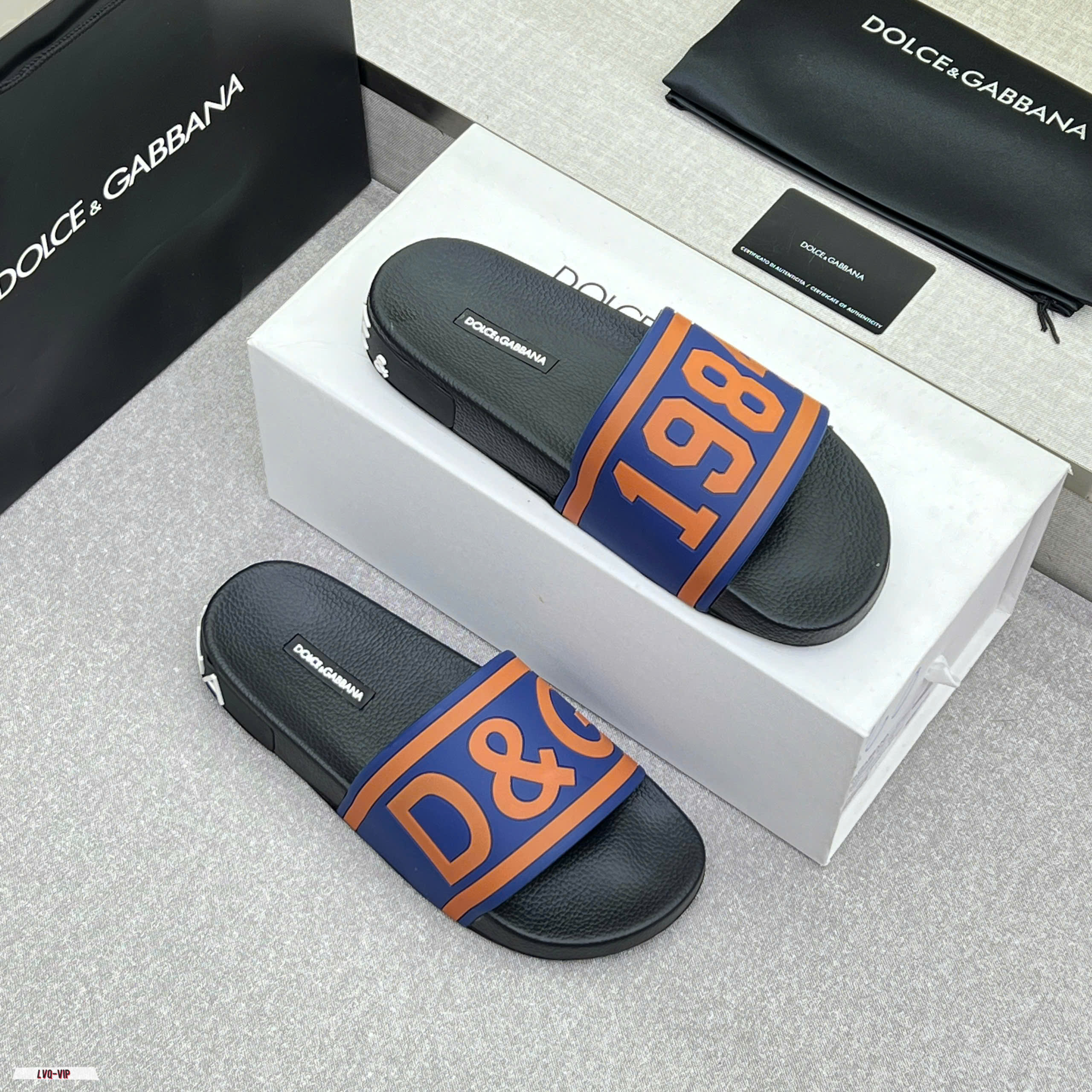 Dép lê quai ngang Dolce Gabbana DG 1984 các mẫu new 2026 Like Auth on web 38-43 LVQ