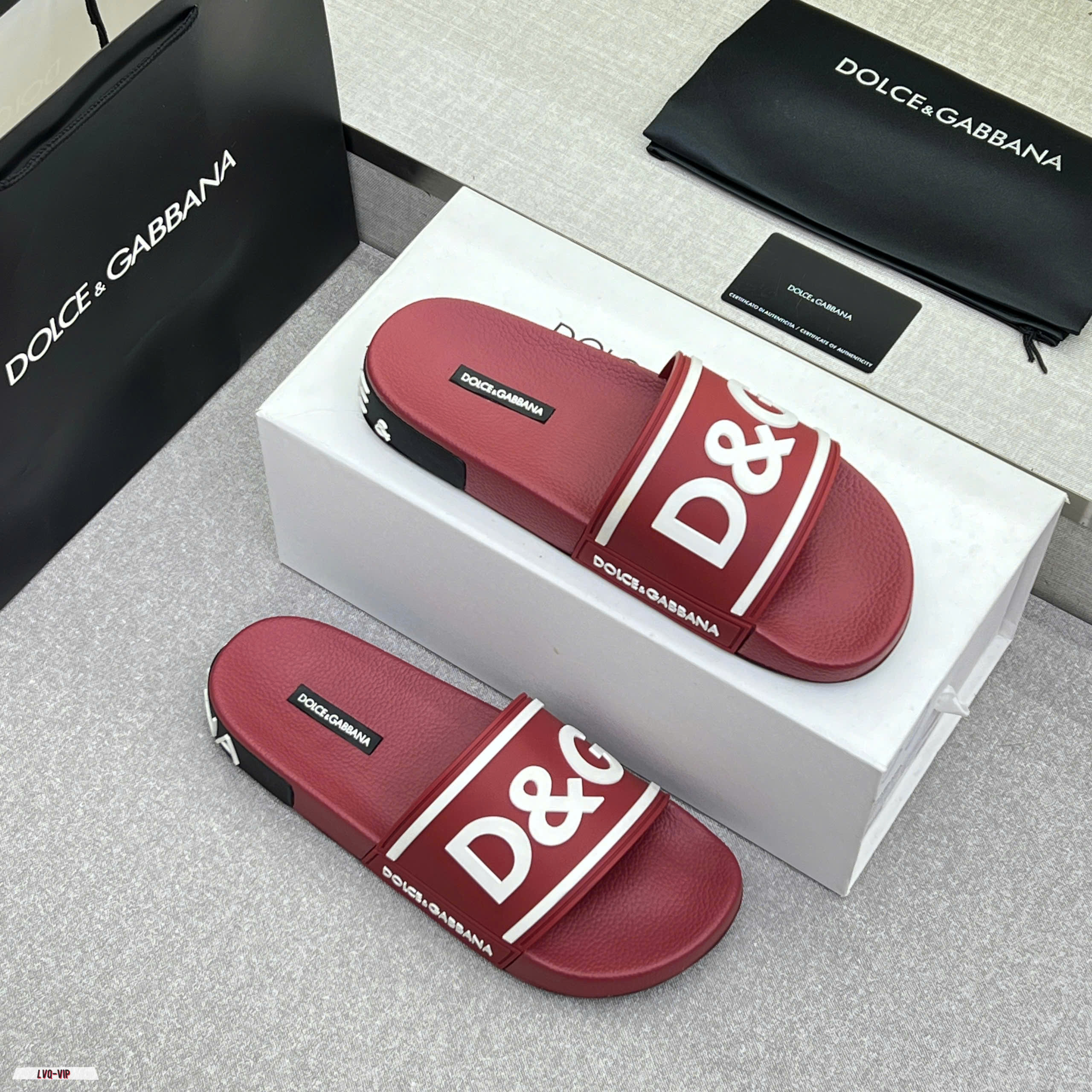 Dép lê quai ngang Dolce Gabbana DG 1984 các mẫu new 2026 Like Auth on web 38-43 LVQ