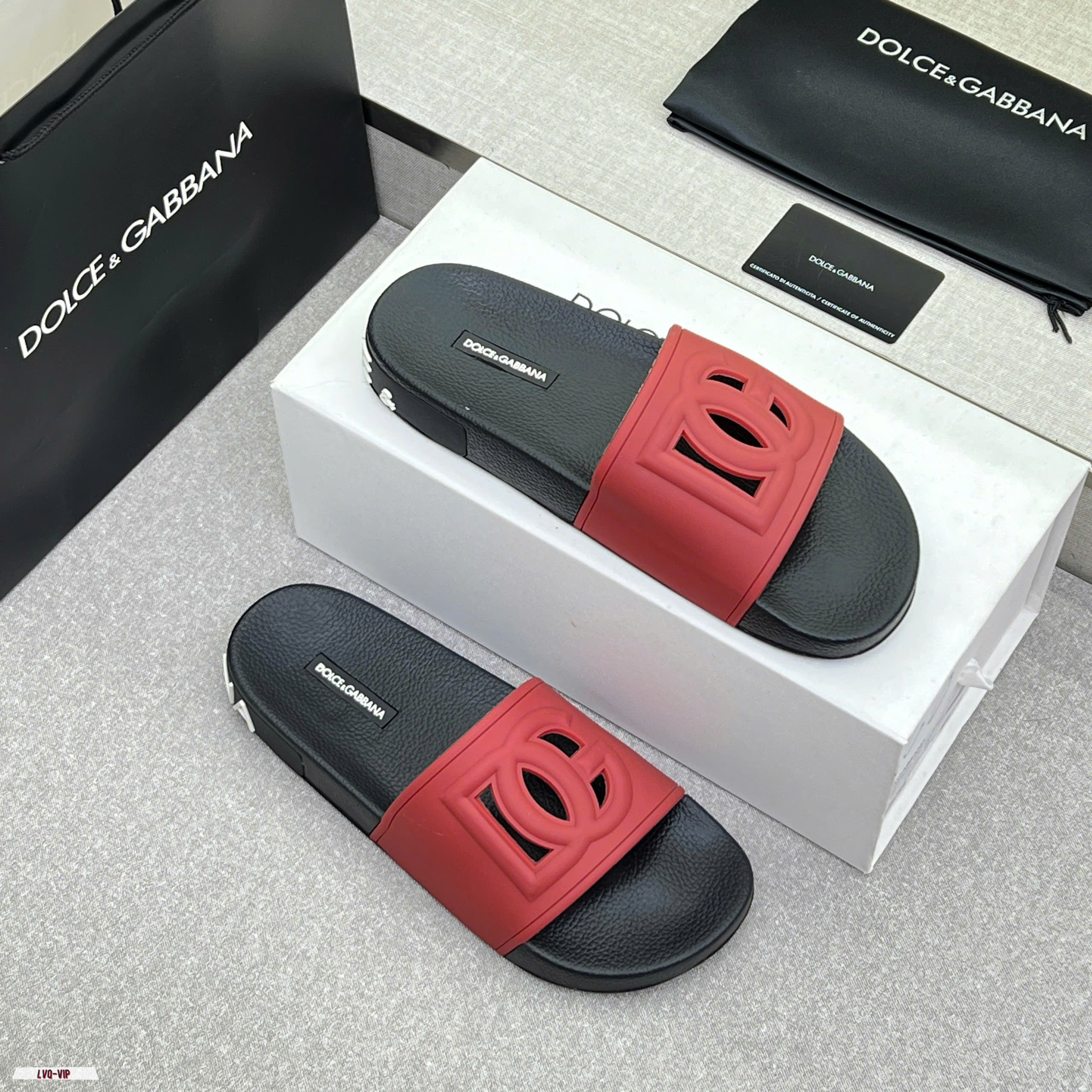 Dép lê quai ngang Dolce Gabbana DG 1984 các mẫu new 2026 Like Auth on web 38-43 LVQ