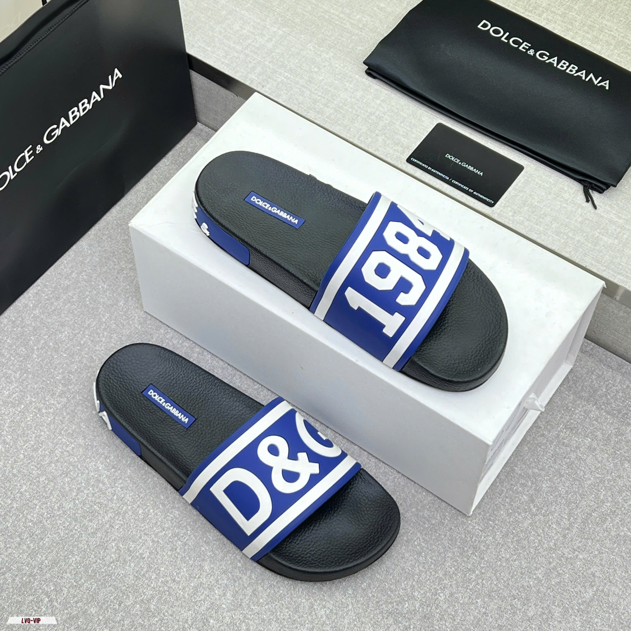 Dép lê quai ngang Dolce Gabbana DG 1984 các mẫu new 2026 Like Auth on web 38-43 LVQ