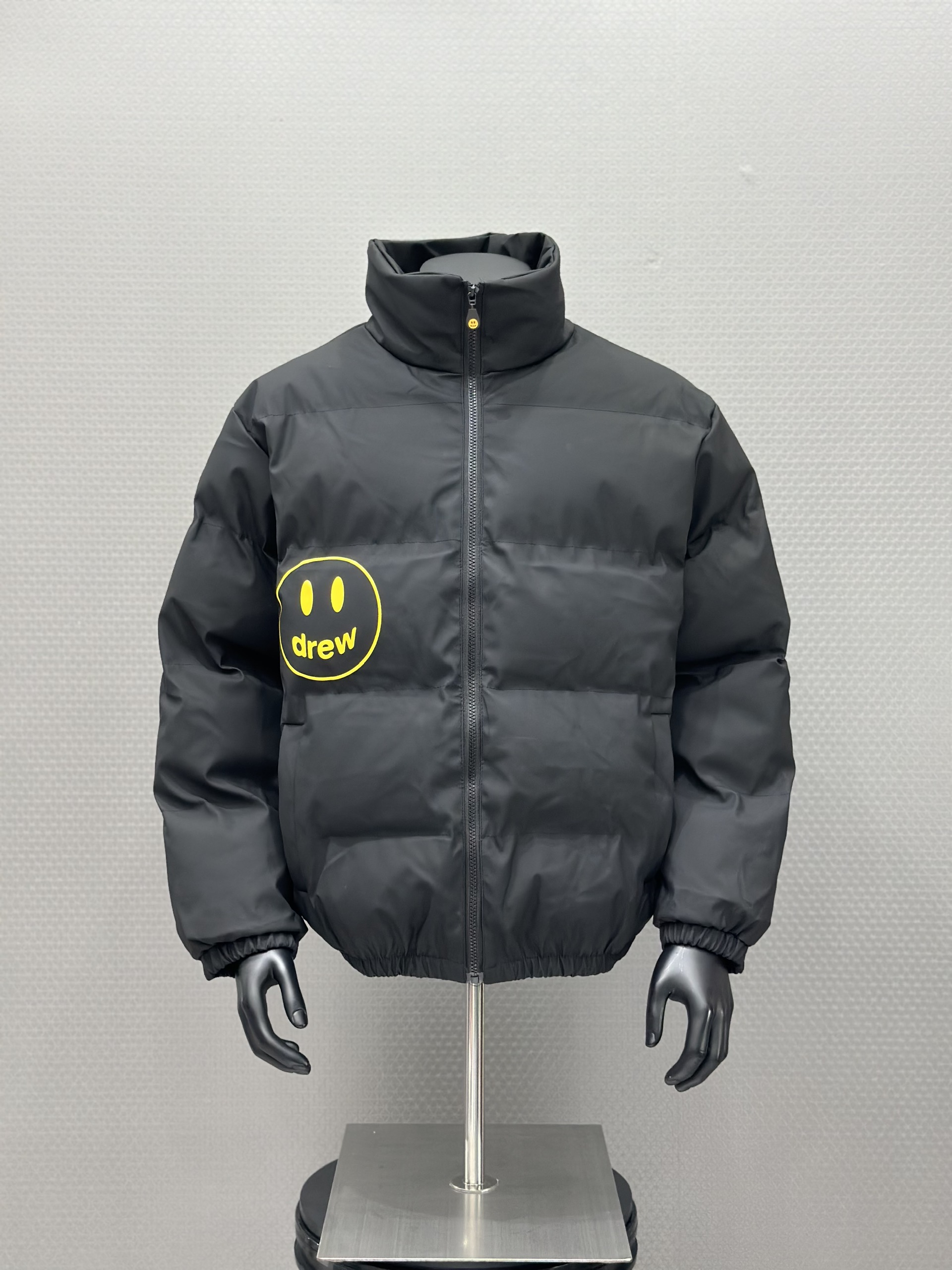 Áo khoác phao béo Drew mặt cười Like Auth S-XL VTN