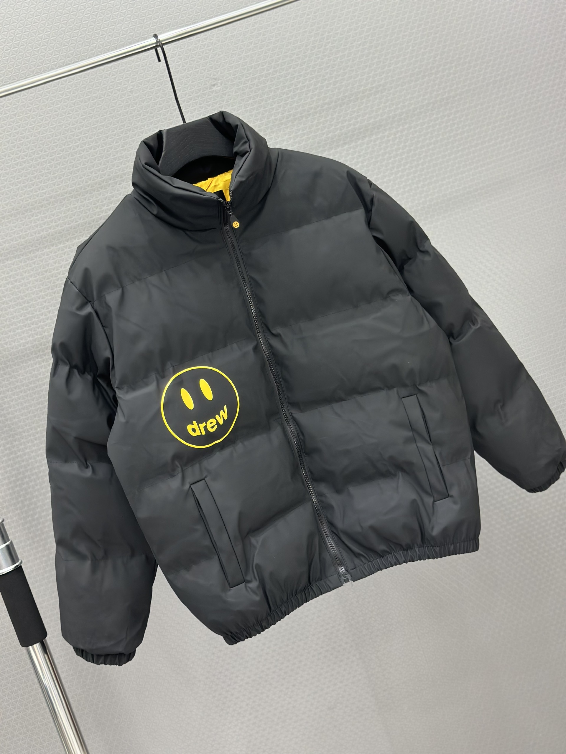 Áo khoác phao béo Drew mặt cười Like Auth S-XL VTN