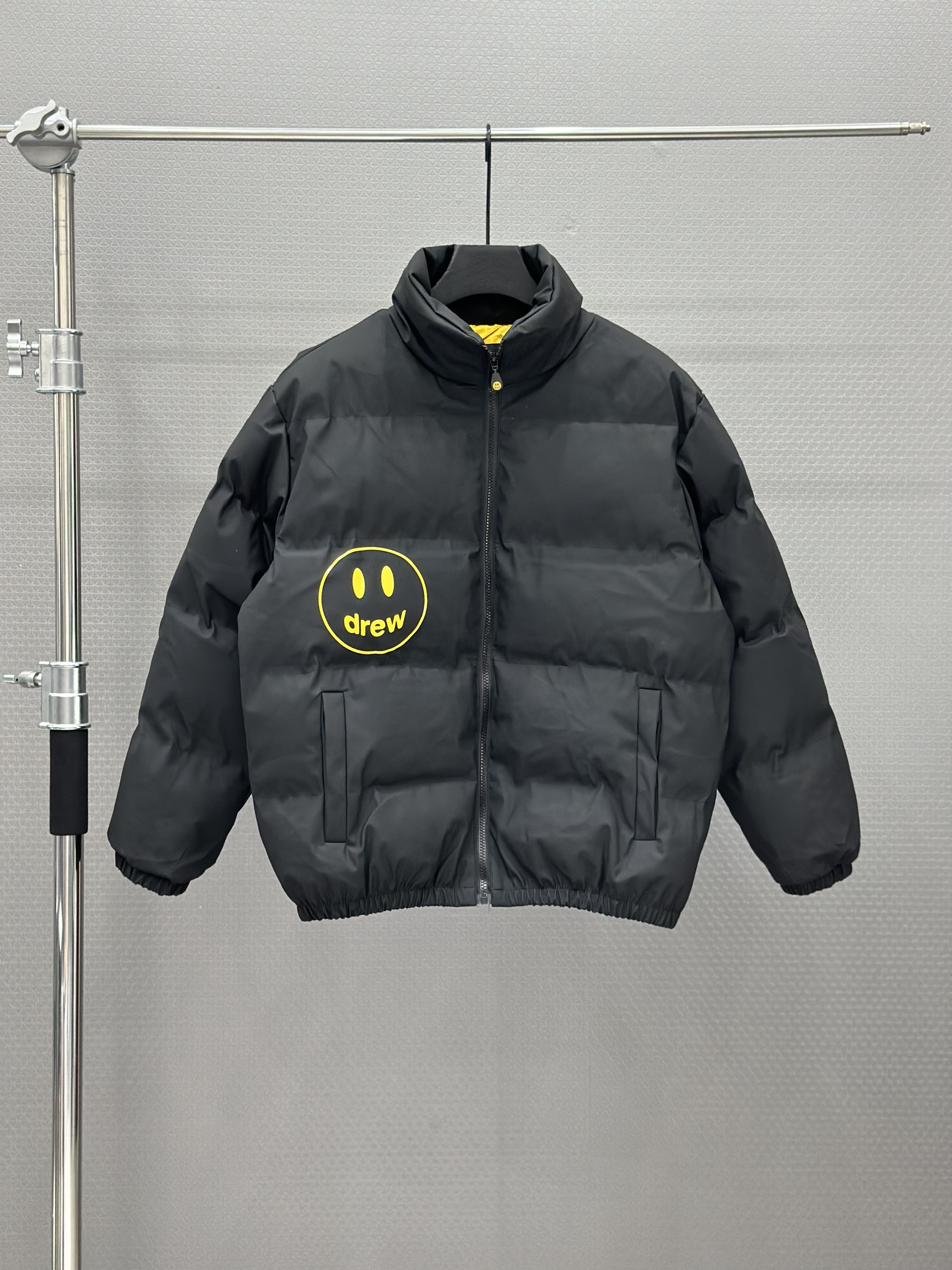 Áo khoác phao béo Drew mặt cười Like Auth S-XL VTN