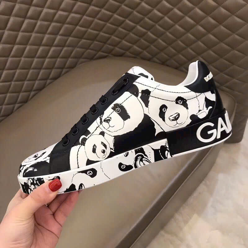 Giày sneaker Dolce Gabbana DG họa tiết Gấu Trúc Like Auth 38-43 MK