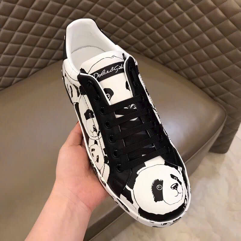Giày sneaker Dolce Gabbana DG họa tiết Gấu Trúc Like Auth 38-43 MK